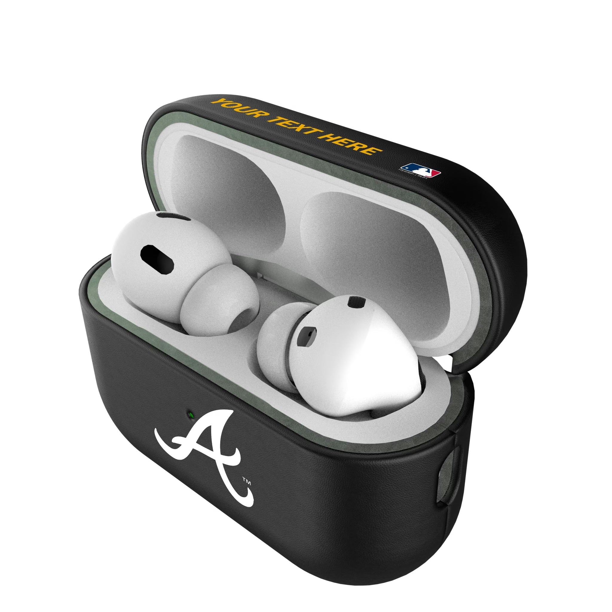 Atlanta Braves Personalized Insignia AirPods AirPod Case Cover#Device_AirPods Pro 2nd Gen
