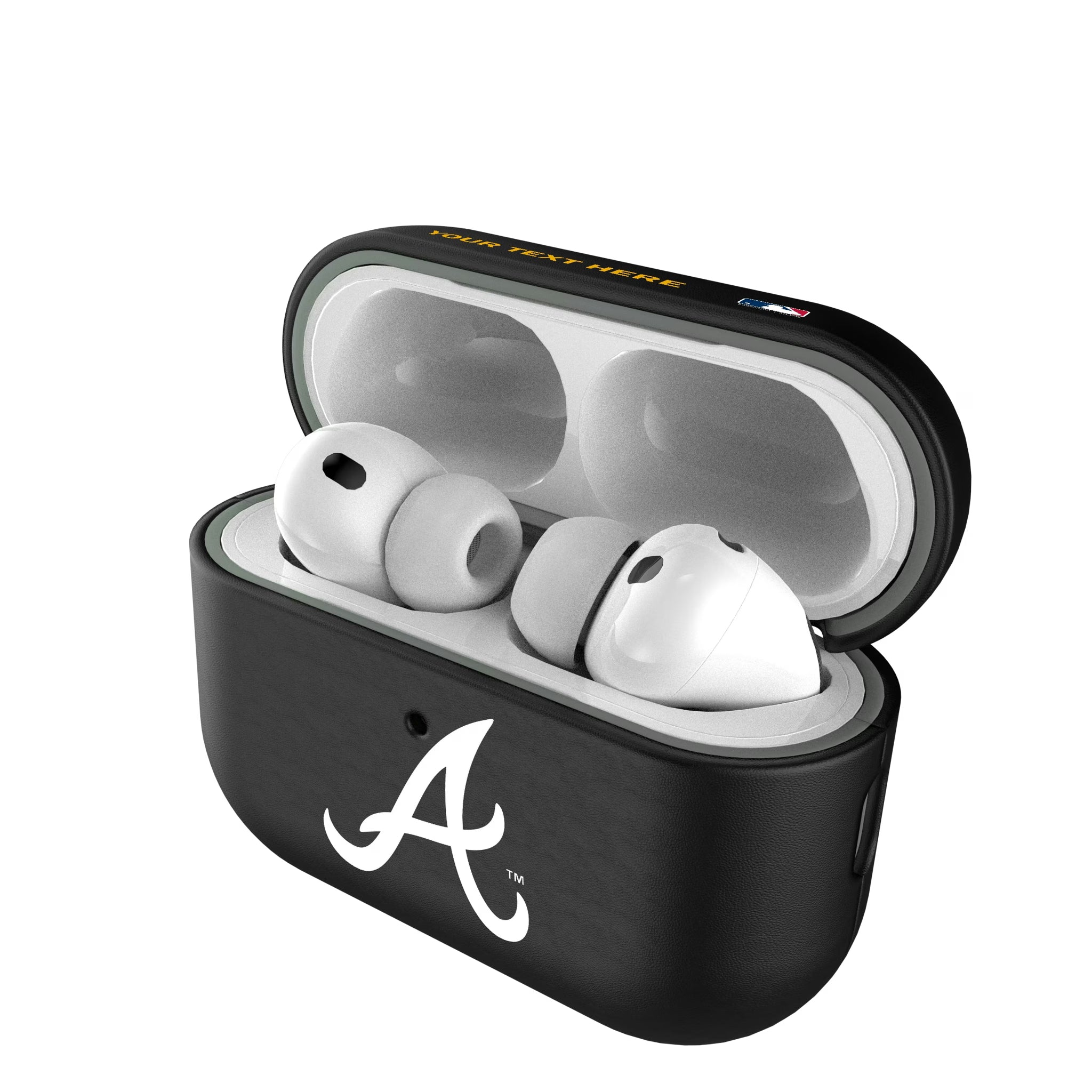 Atlanta Braves Personalized Insignia AirPods AirPod Case Cover#Device_AirPods Pro 3