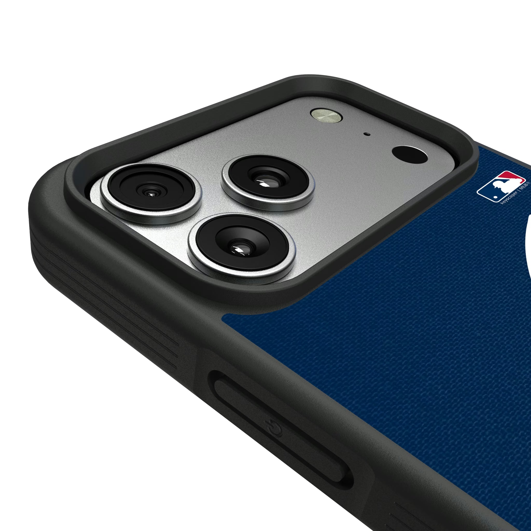 Atlanta Braves Personalized Stripe iPhone Bump Phone Case for Apple iPhone - Detail#Device_iPhone 17 Pro Max