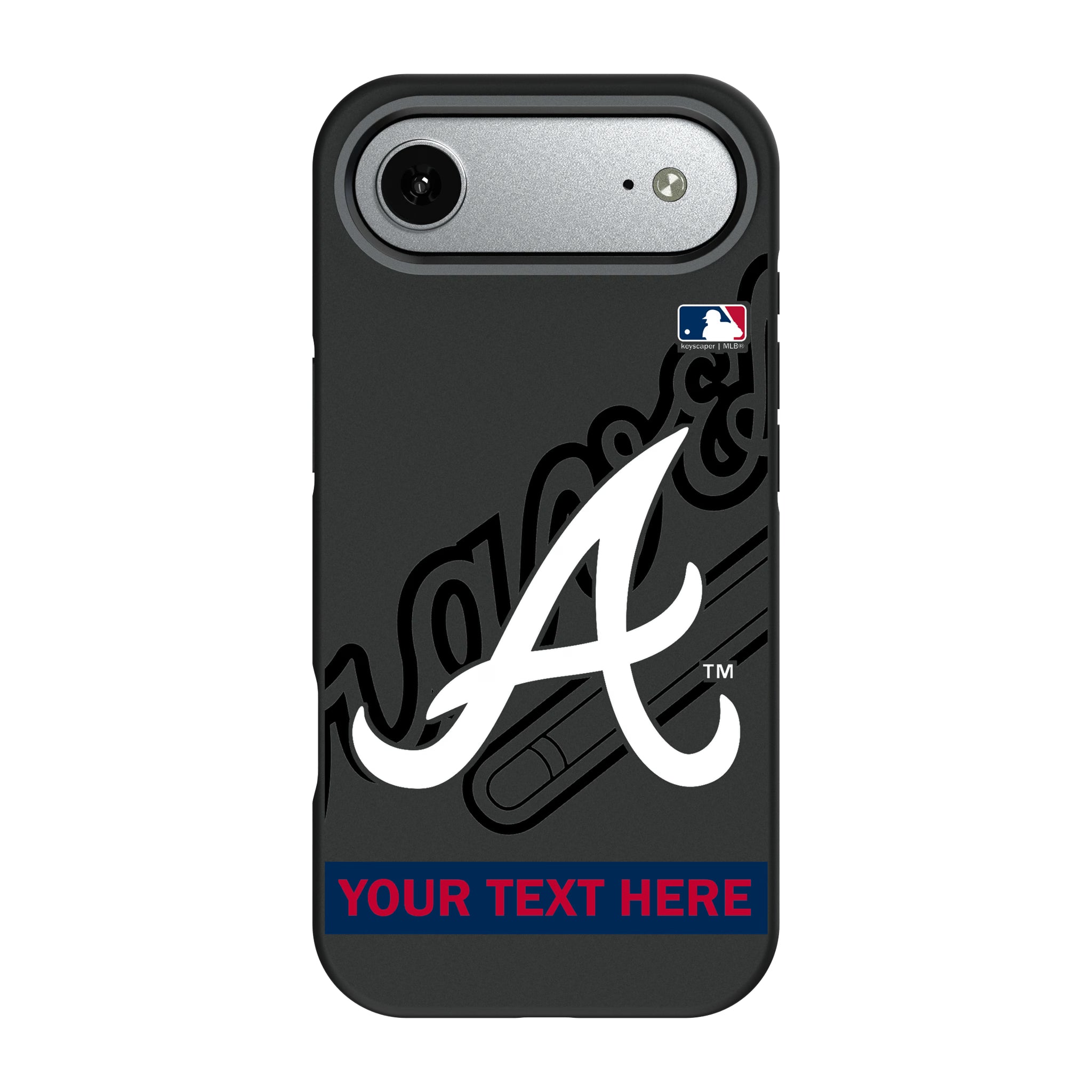 Atlanta Braves Personalized Tilt iPhone Bump Phone Case for Apple iPhone#Device_iPhone Air