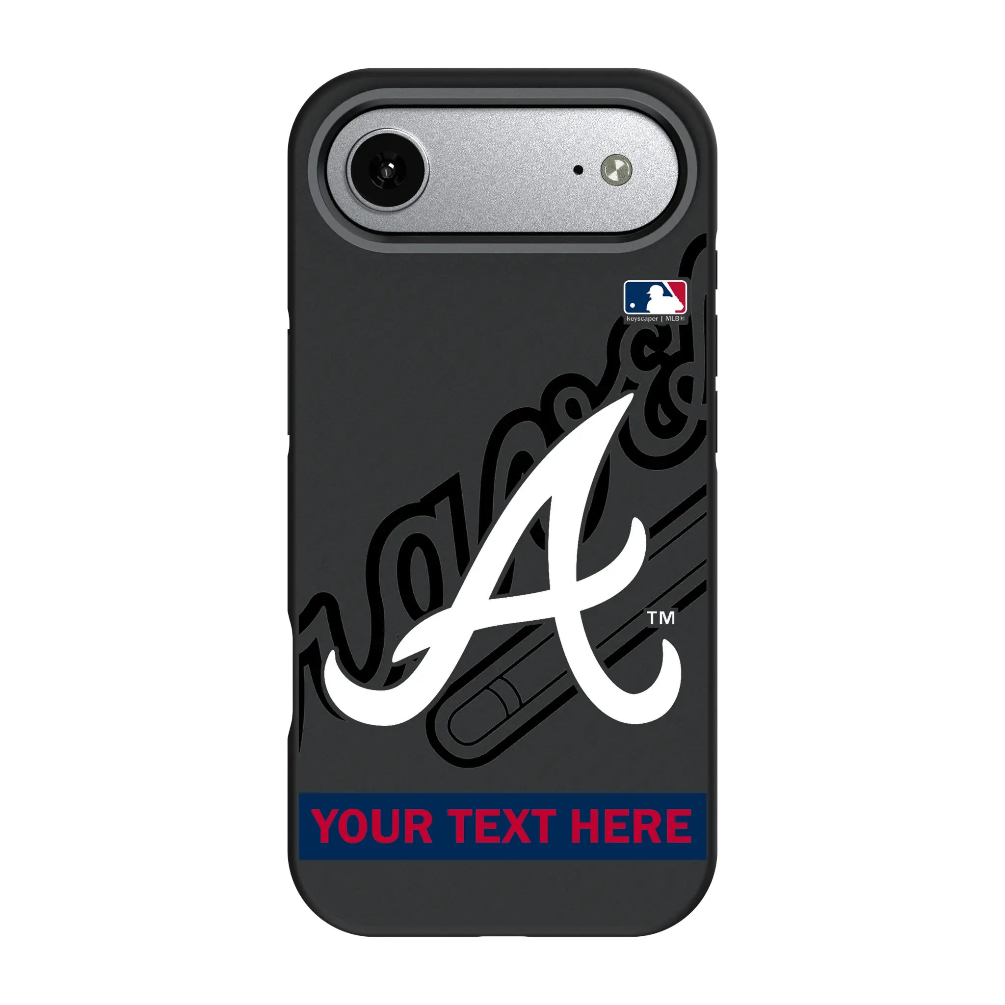 Atlanta Braves Personalized Tilt iPhone Bump Phone Case for Apple iPhone#Device_iPhone Air