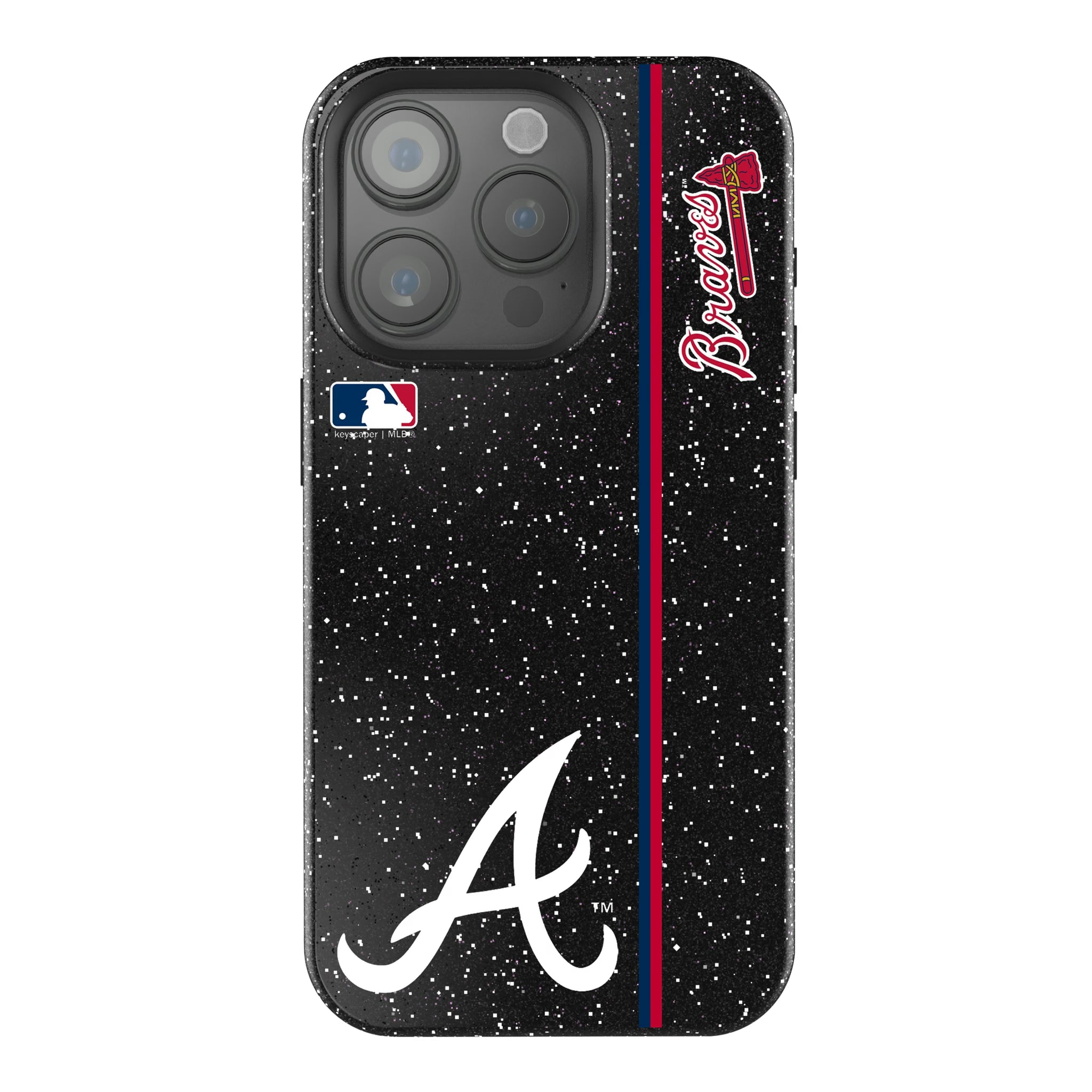 Atlanta Braves Sidebar iPhone Bling Phone Case for Apple iPhone