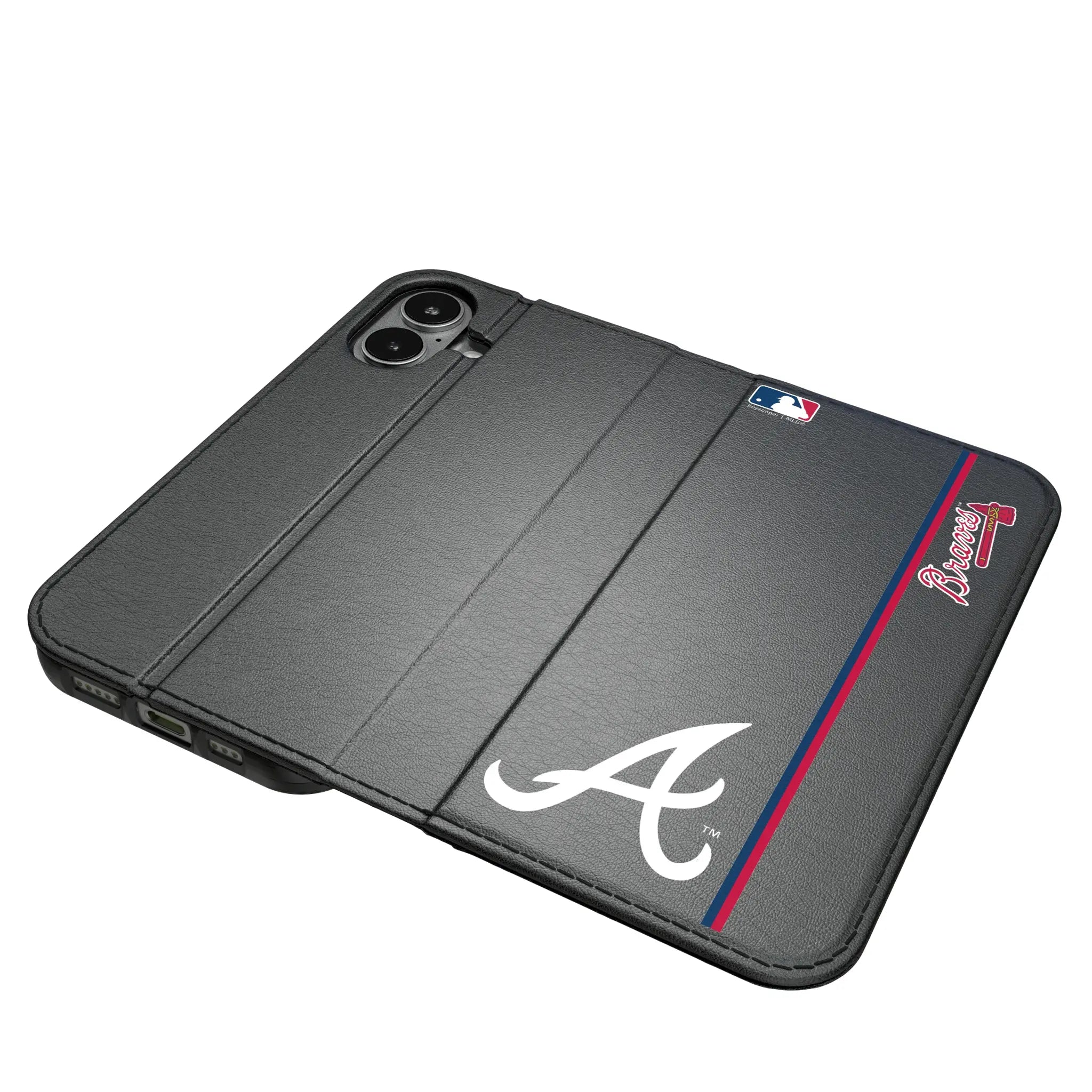 Atlanta Braves Sidebar iPhone Folio Phone Case for Apple iPhone#Device_iPhone 17