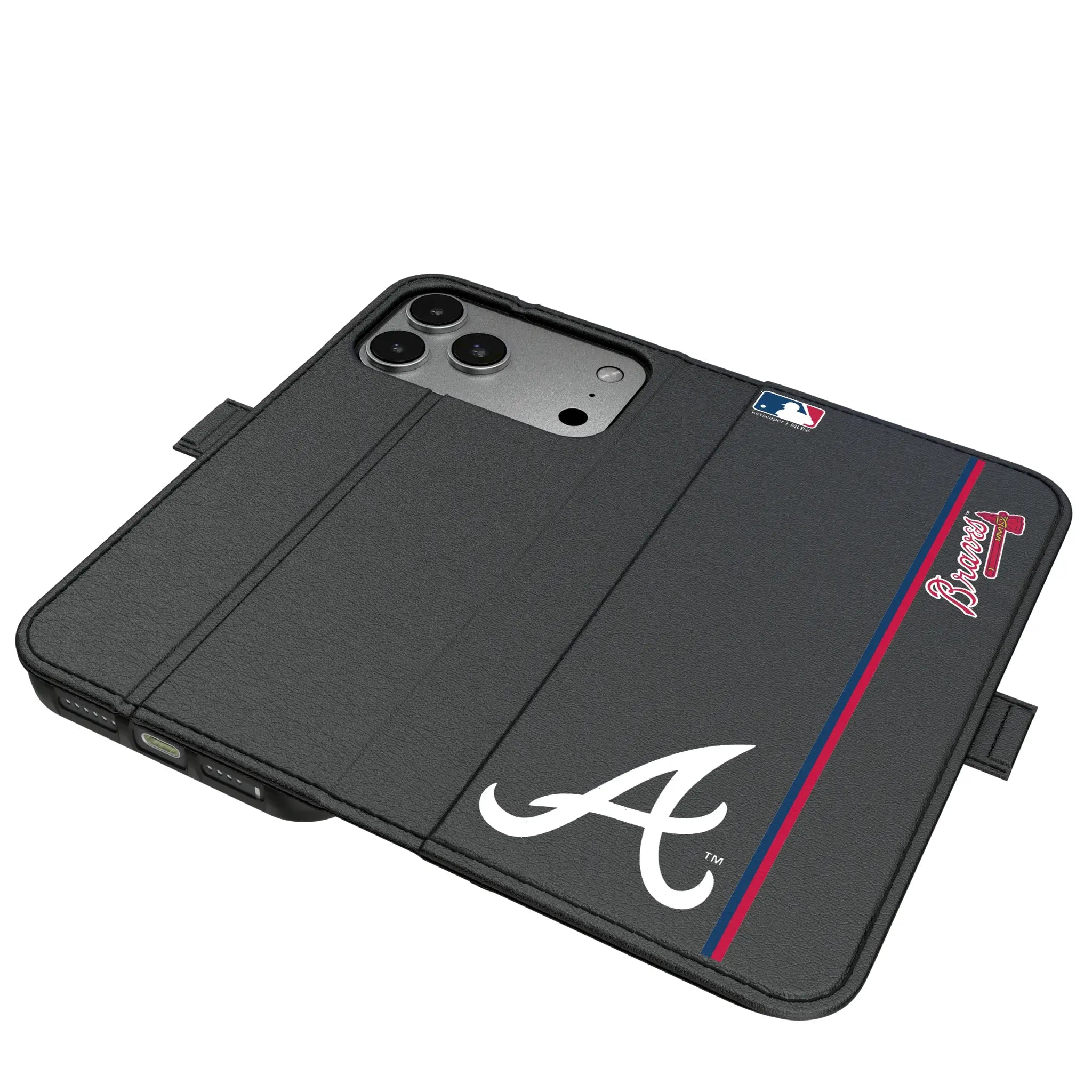 Atlanta Braves Sidebar iPhone Folio Phone Case for Apple iPhone#Device_iPhone 17 Pro Max