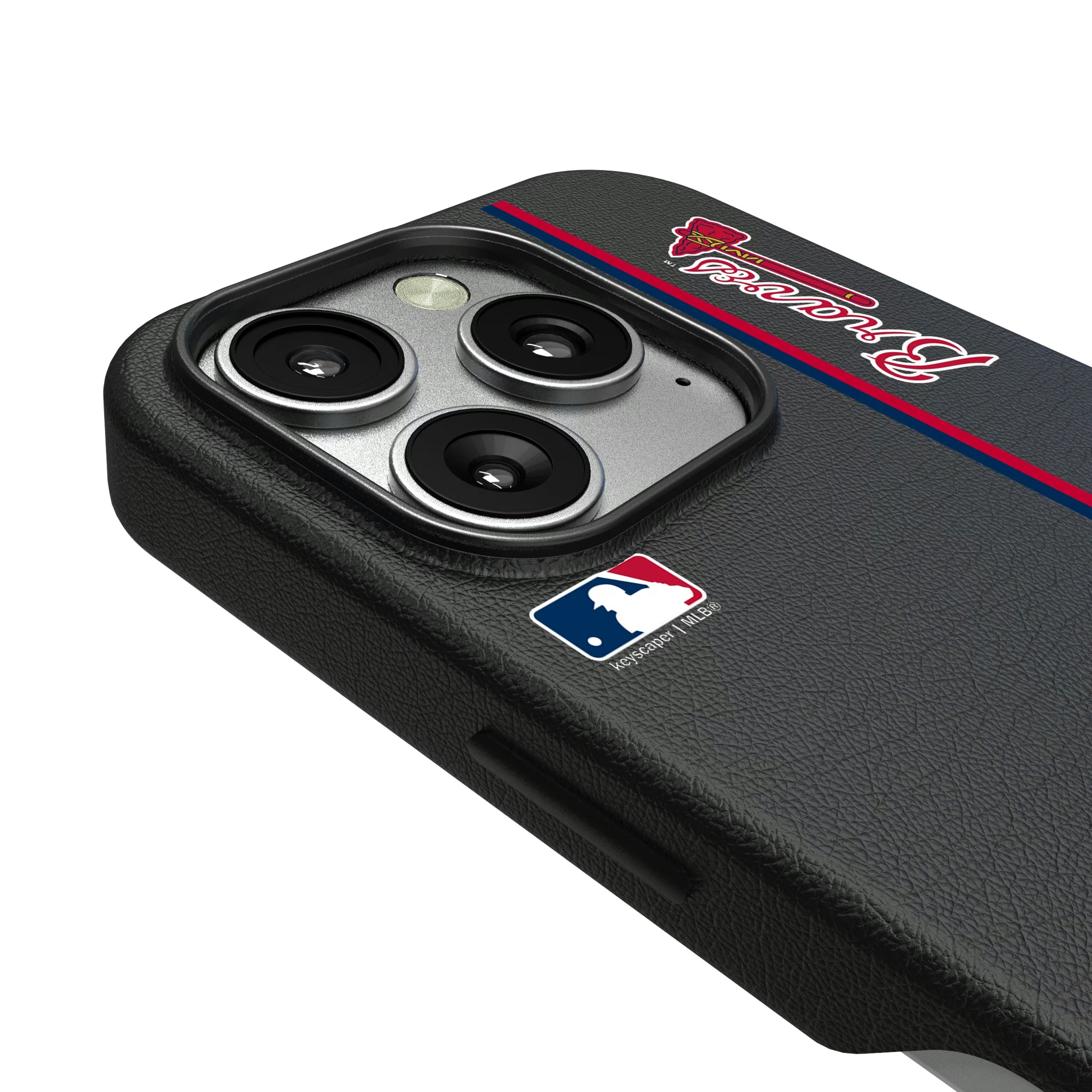 Atlanta Braves Sidebar iPhone MagSafe Compatible Phone Case for Apple iPhone - Detail