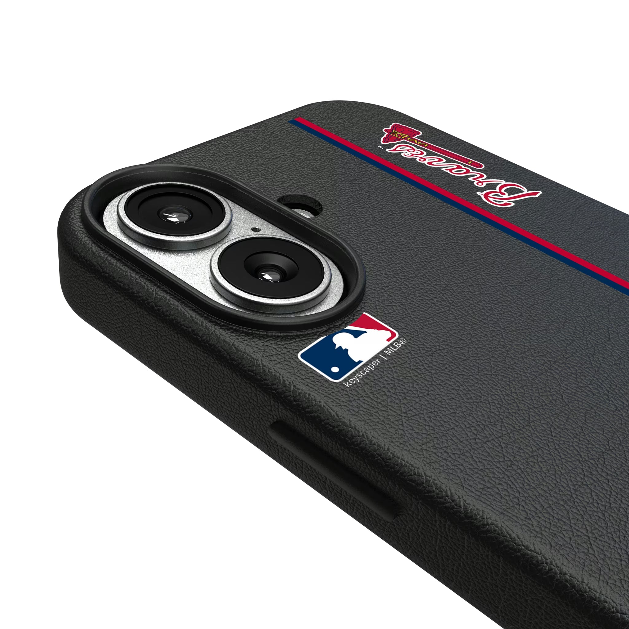 Atlanta Braves Sidebar iPhone MagSafe Compatible Phone Case for Apple iPhone - Detail#Device_iPhone 17
