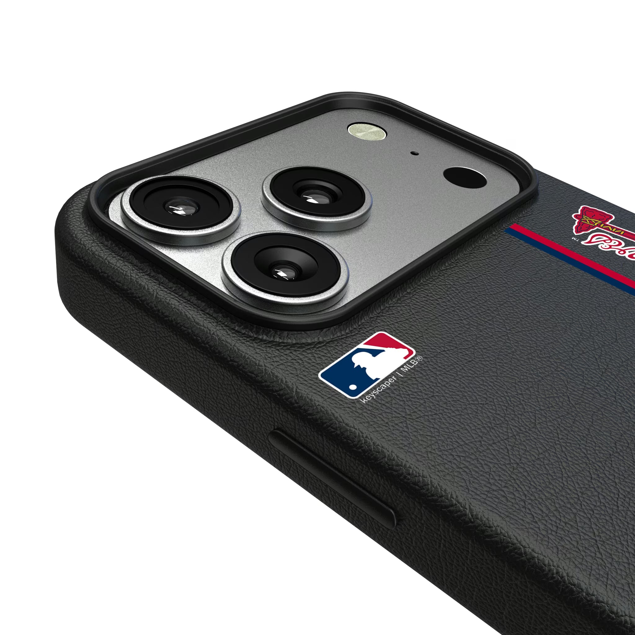 Atlanta Braves Sidebar iPhone MagSafe Compatible Phone Case for Apple iPhone - Detail#Device_iPhone 17 Pro
