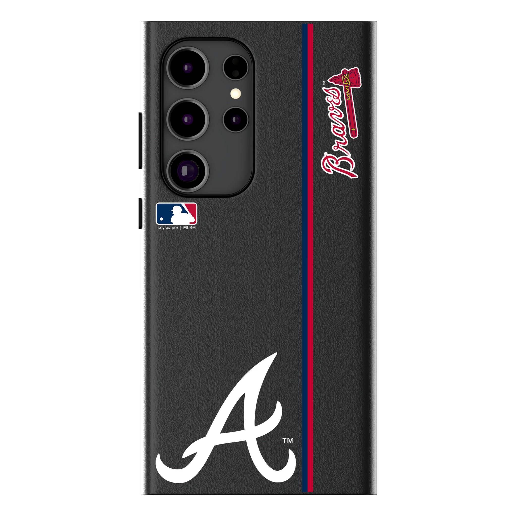 Atlanta Braves Sidebar Galaxy MagSafe Compatible Phone Case for Samsung Galaxy