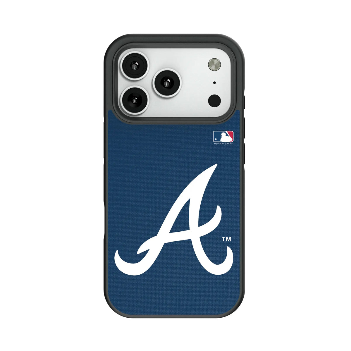 Atlanta Braves Solid Bump Phone Case for Apple iPhone