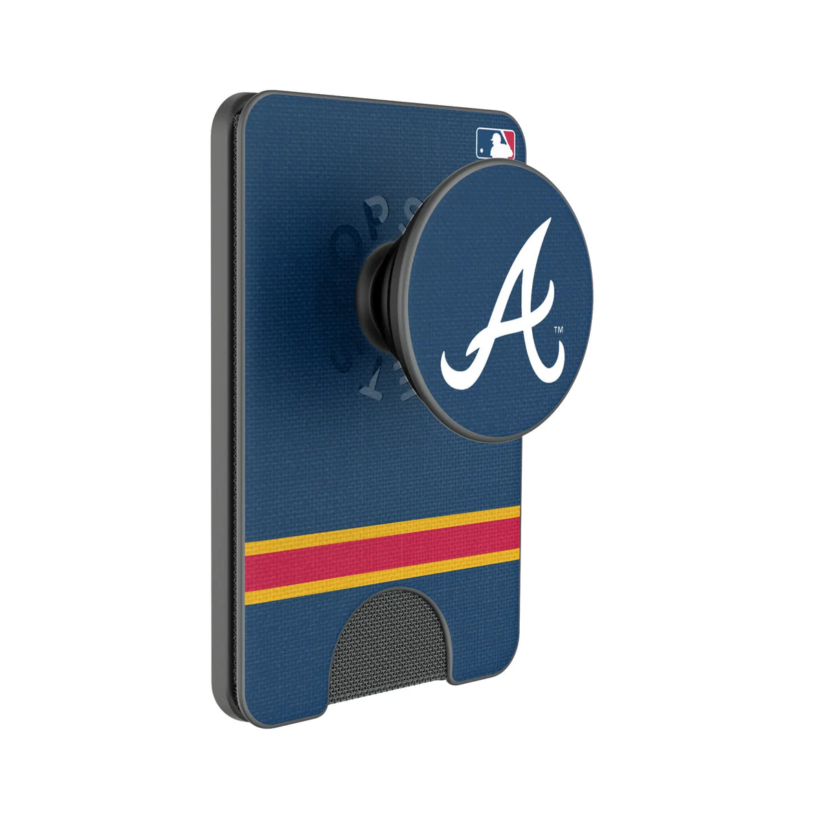 Atlanta Braves Stripe Popsockets Wallet Magnetic