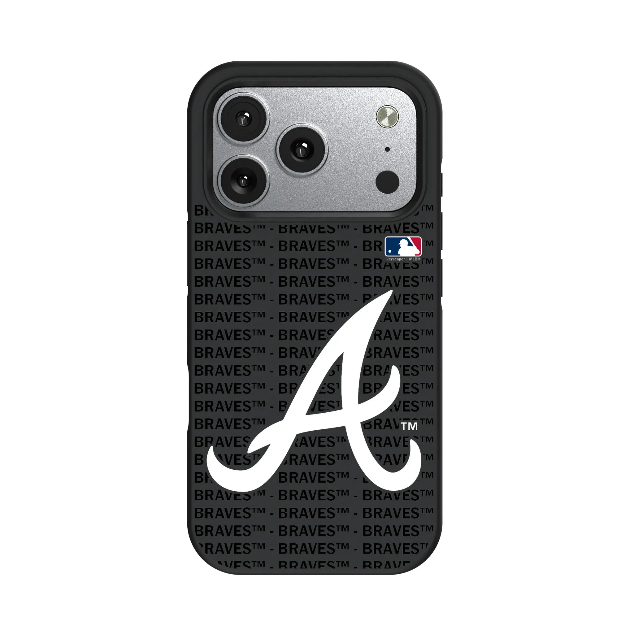 Atlanta Braves Text Backdrop iPhone Bump Phone Case for Apple iPhone#Device_iPhone 17 Pro