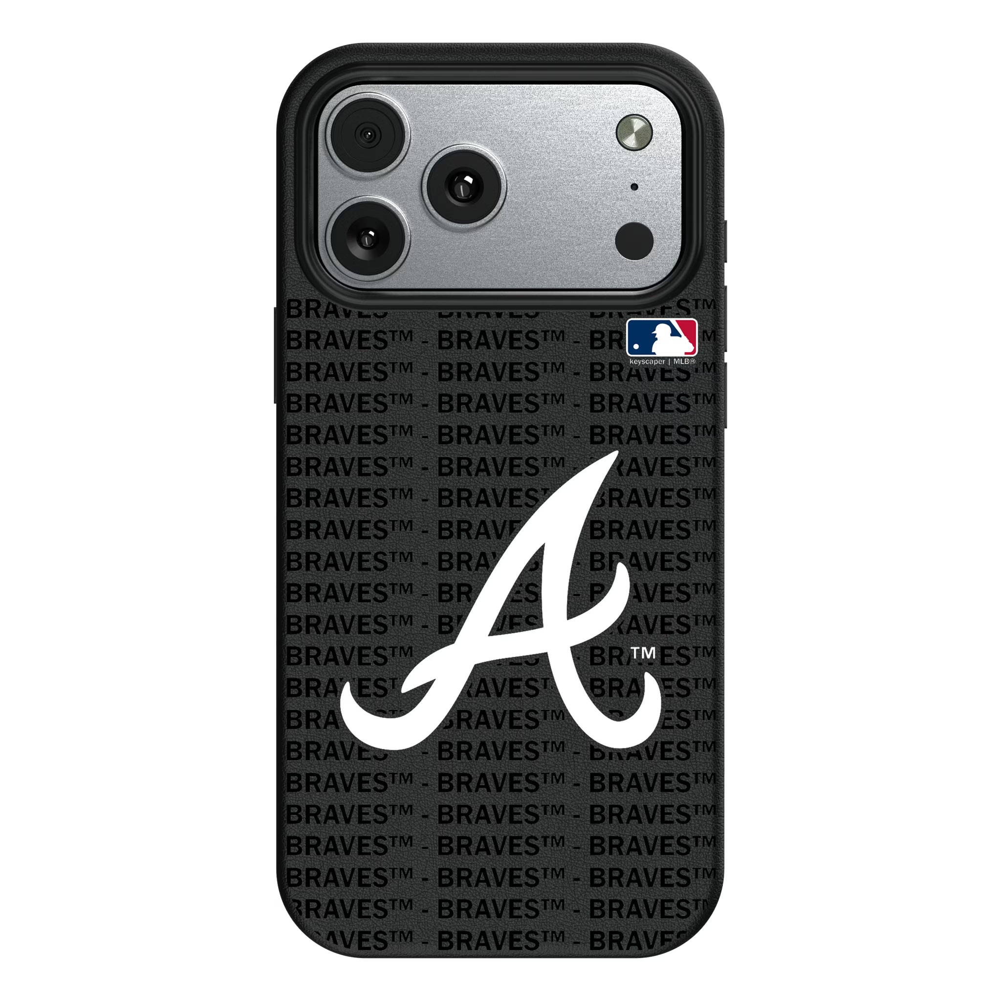 Atlanta Braves Text Backdrop iPhone MagSafe Compatible Phone Case for Apple iPhone#Device_iPhone 17 Pro Max