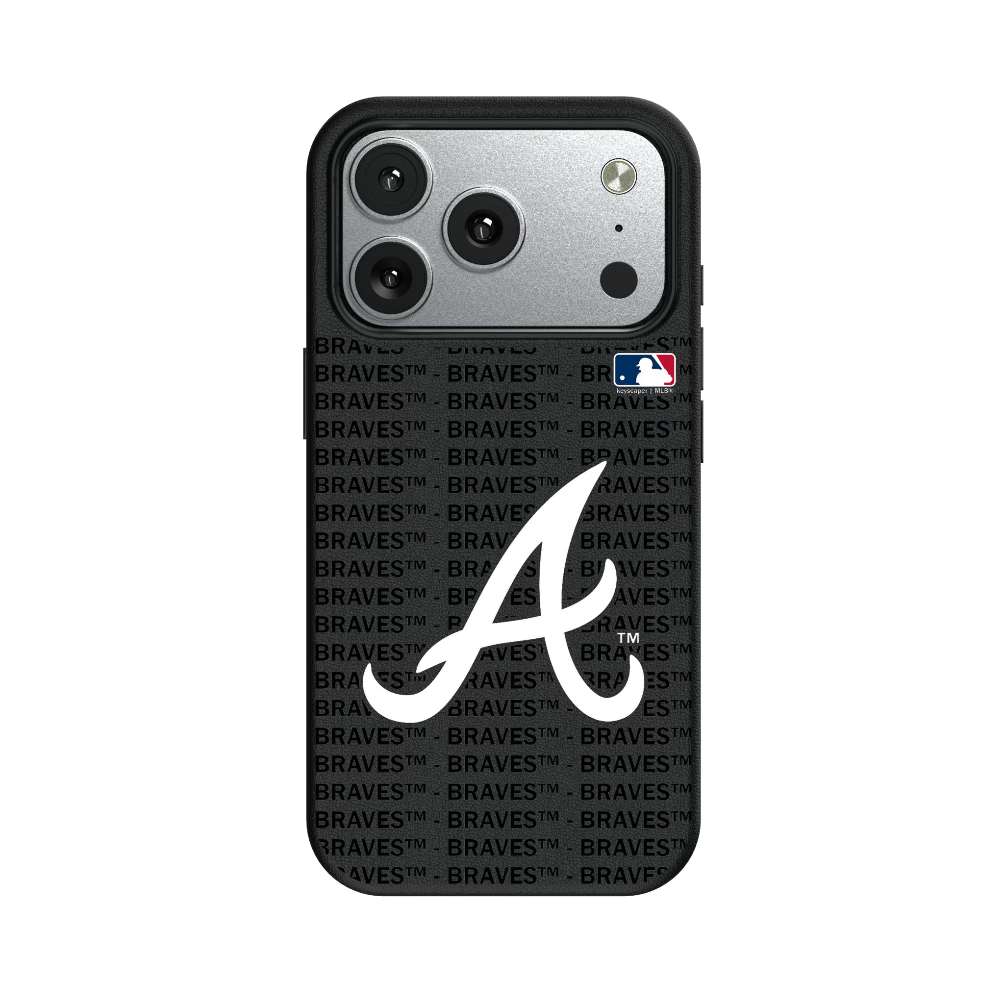 Atlanta Braves Text Backdrop iPhone MagSafe Compatible Phone Case for Apple iPhone#Device_iPhone 17 Pro