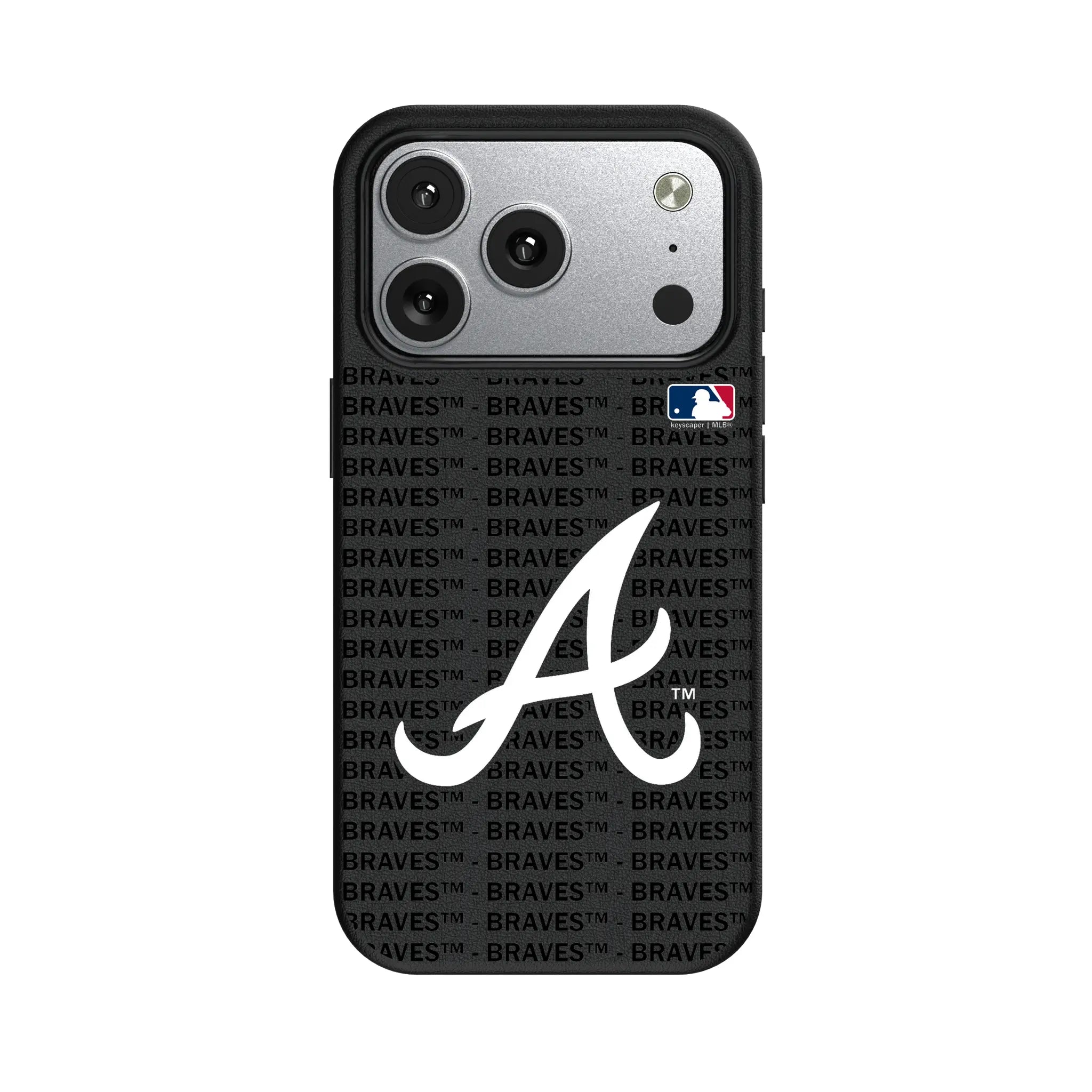 Atlanta Braves Text Backdrop iPhone MagSafe Compatible Phone Case for Apple iPhone#Device_iPhone 17 Pro
