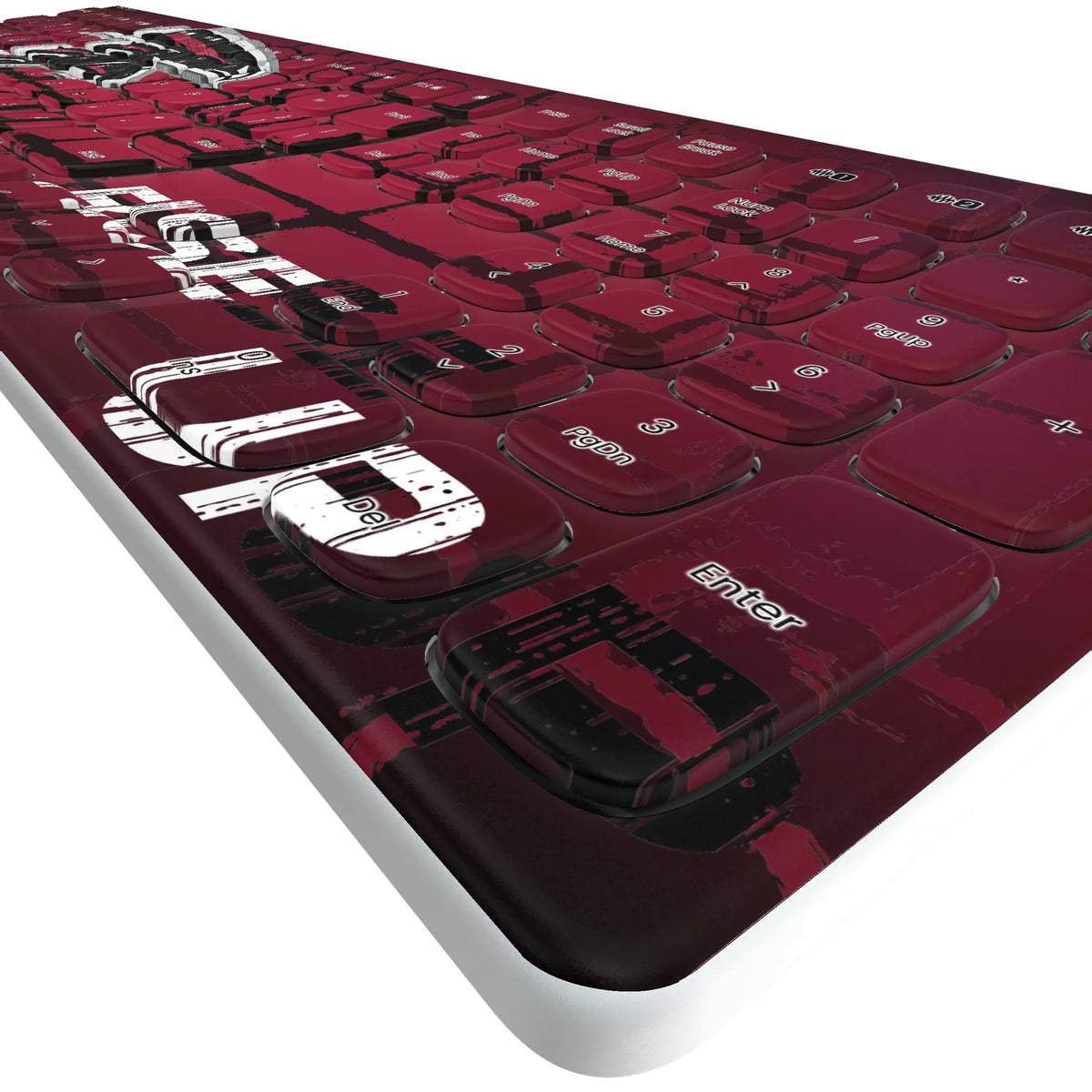 Atlanta Falcons Brick KKB605 Curved Wireless Keyboard - Detail