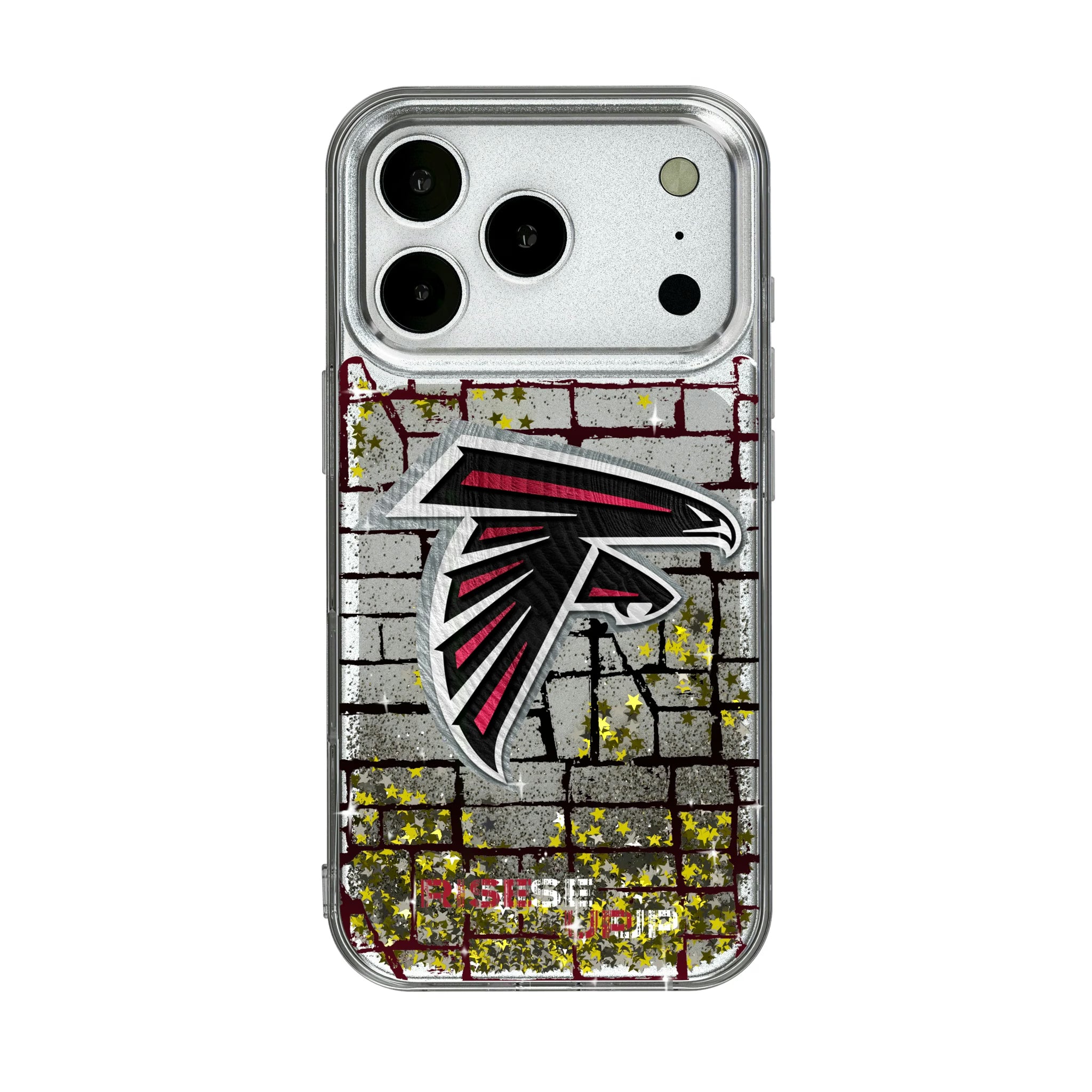 Atlanta Falcons Brick iPhone Glitter Phone Case for Apple iPhone