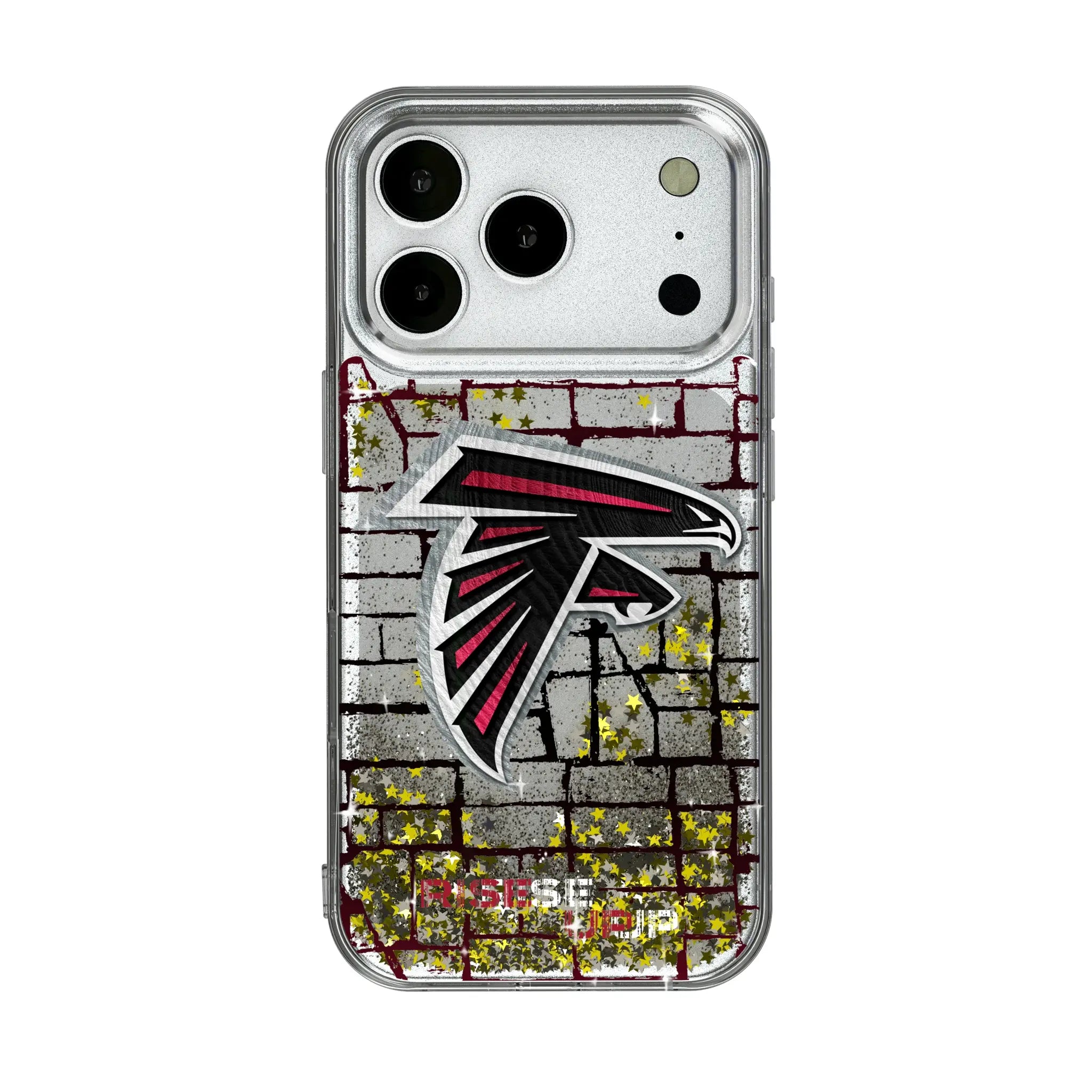 Atlanta Falcons Brick iPhone Glitter Phone Case for Apple iPhone