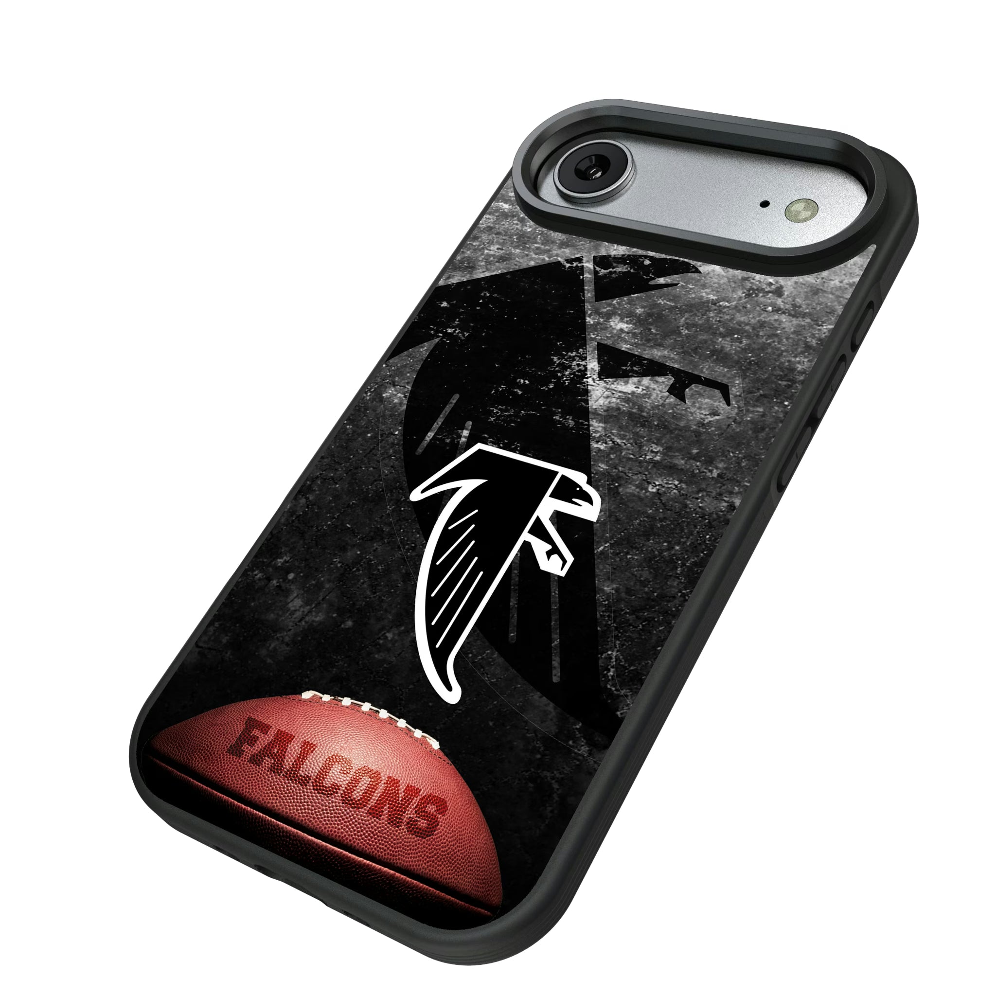 Atlanta Falcons Classic Legendary iPhone Bump Phone Case for Apple iPhone - Isometric View#Device_iPhone Air