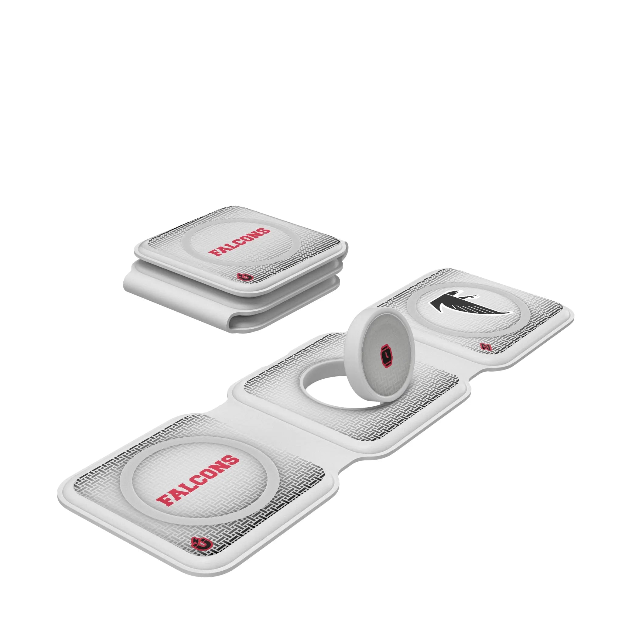 Atlanta Falcons Classic Linen Foldable 3 in 1 Charger