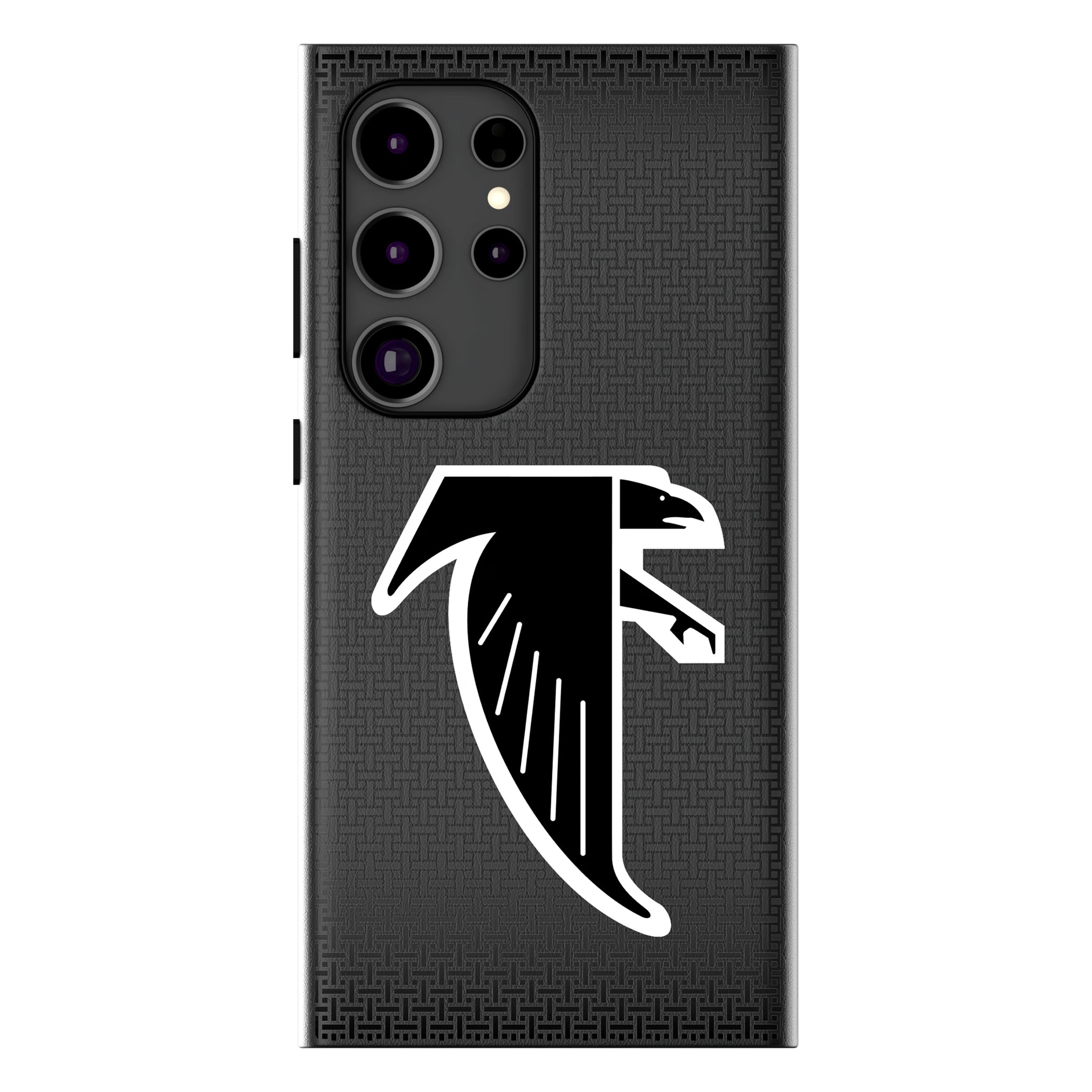 Atlanta Falcons Classic Linen Galaxy MagSafe Compatible Phone Case for Samsung Galaxy