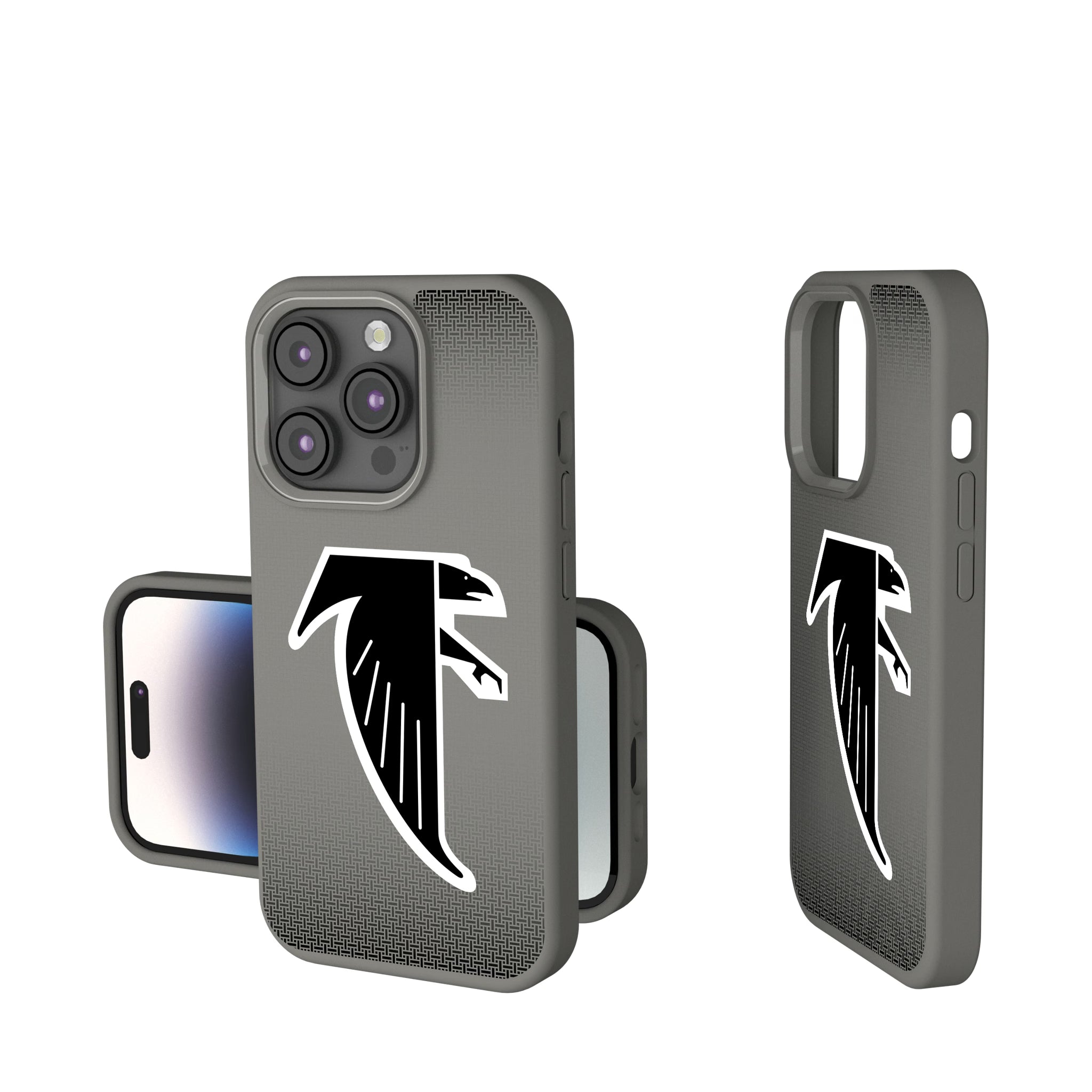 Atlanta Falcons Classic Linen iPhone Soft Touch Phone Case for Apple iPhone