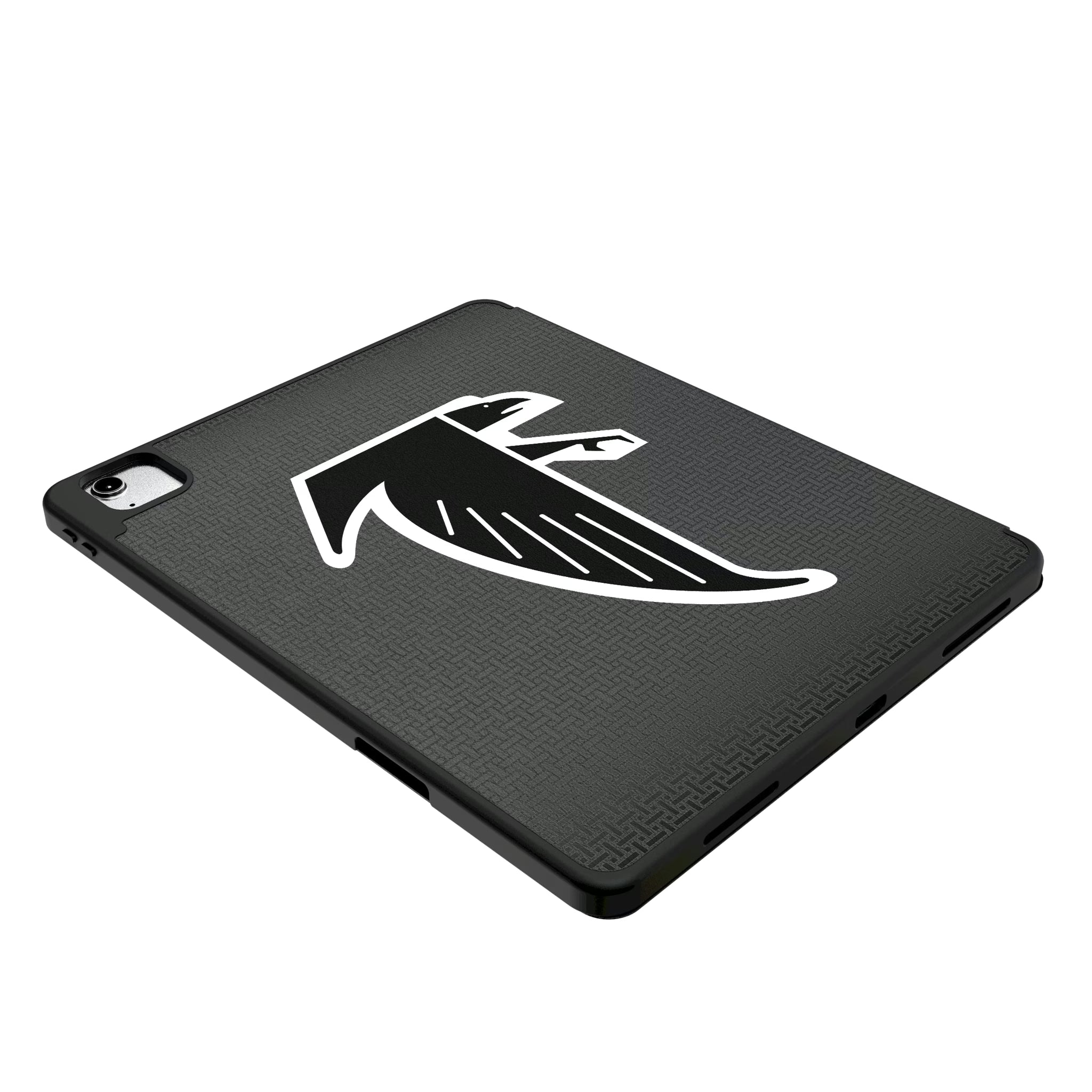 Atlanta Falcons Classic Linen iPad Tablet Case for Apple iPad - Isometric View