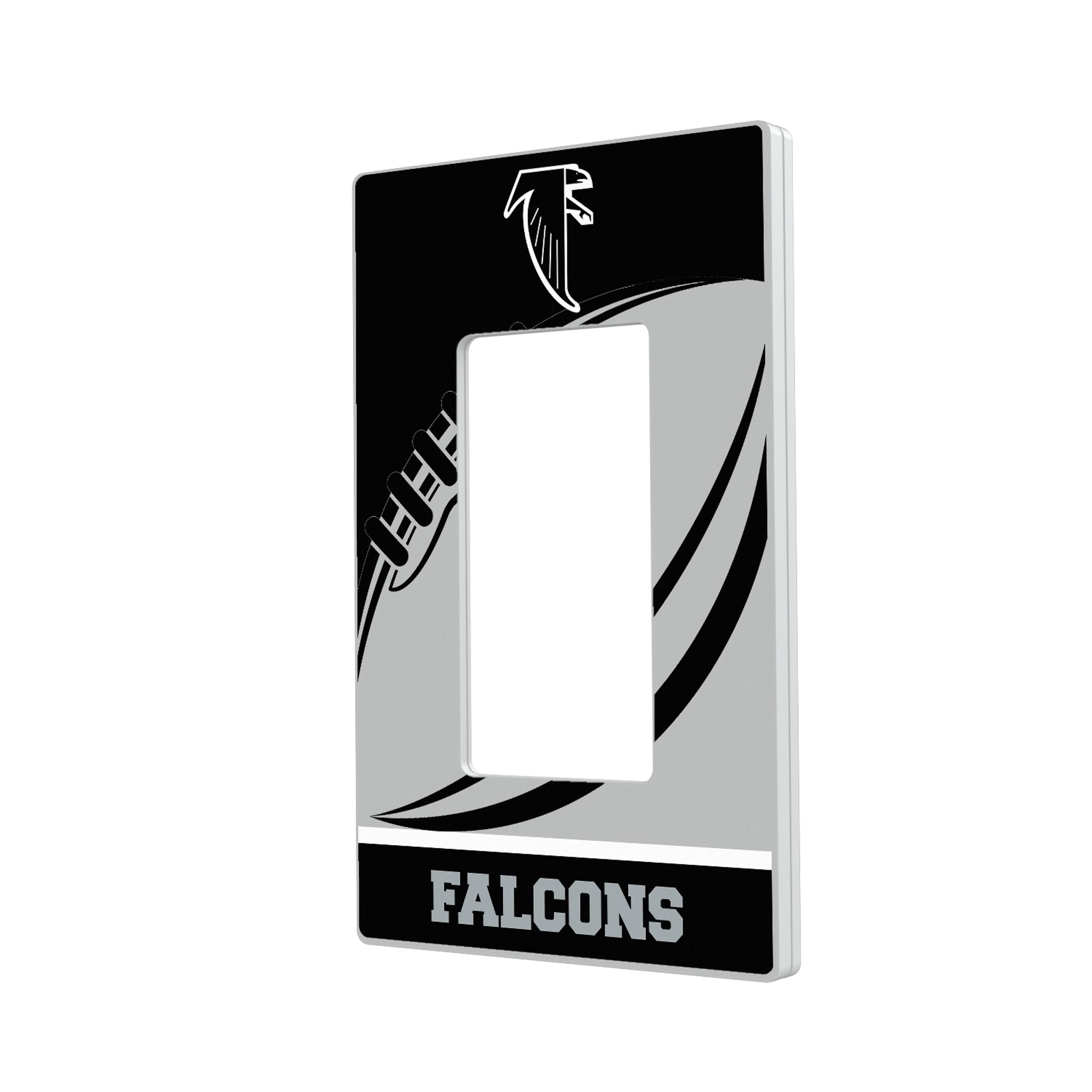 Atlanta Falcons Classic Passtime Hidden-Screw Light Switch Plate#Style_Single Rocker