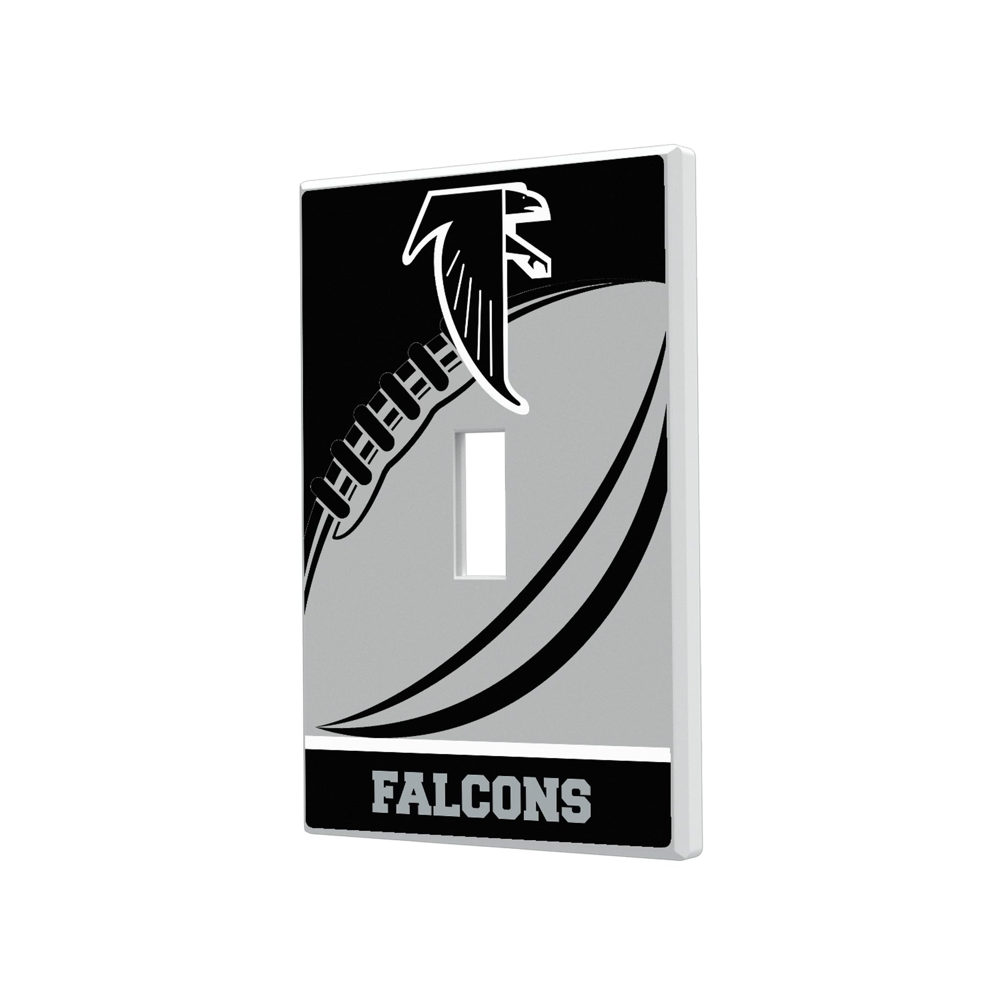 Atlanta Falcons Classic Passtime Hidden-Screw Light Switch Plate#Style_Single Toggle
