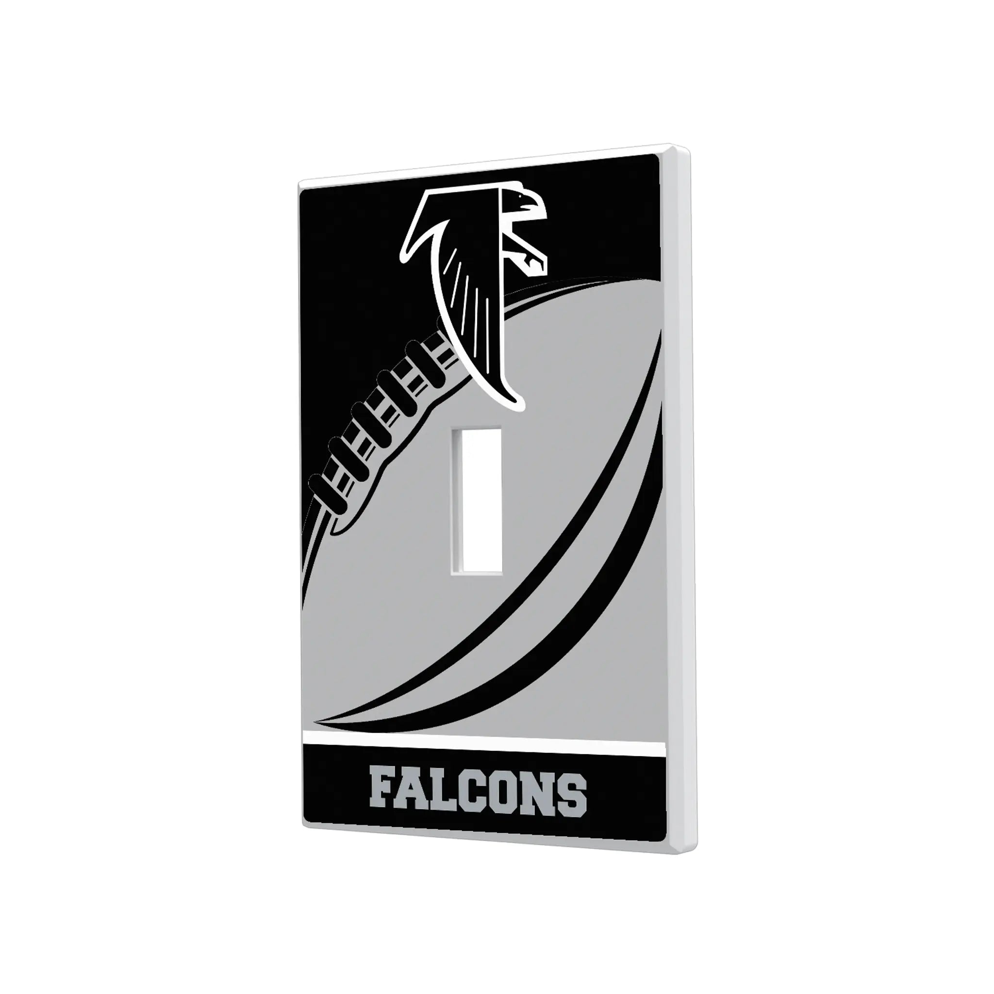 Atlanta Falcons Classic Passtime Hidden-Screw Light Switch Plate#Style_Single Toggle