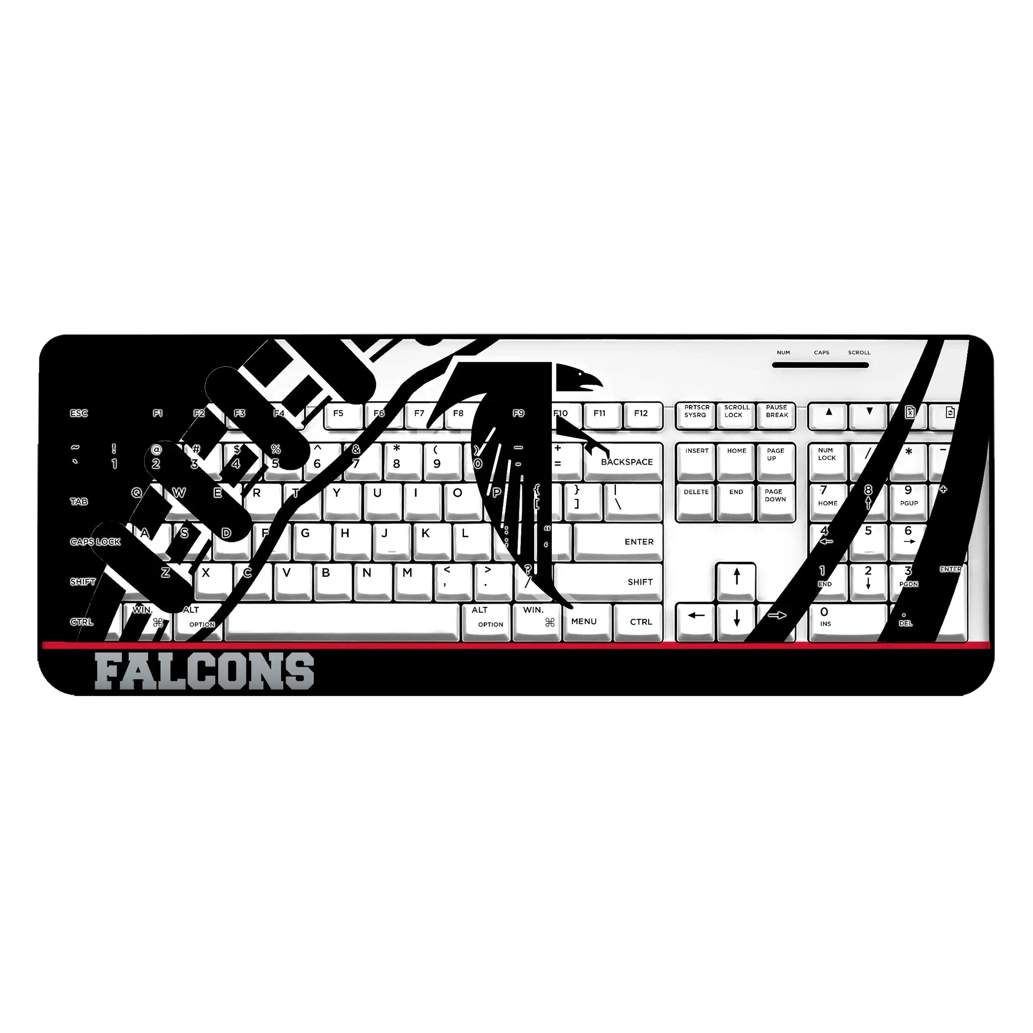 Atlanta Falcons Classic Passtime Wireless USB Keyboard