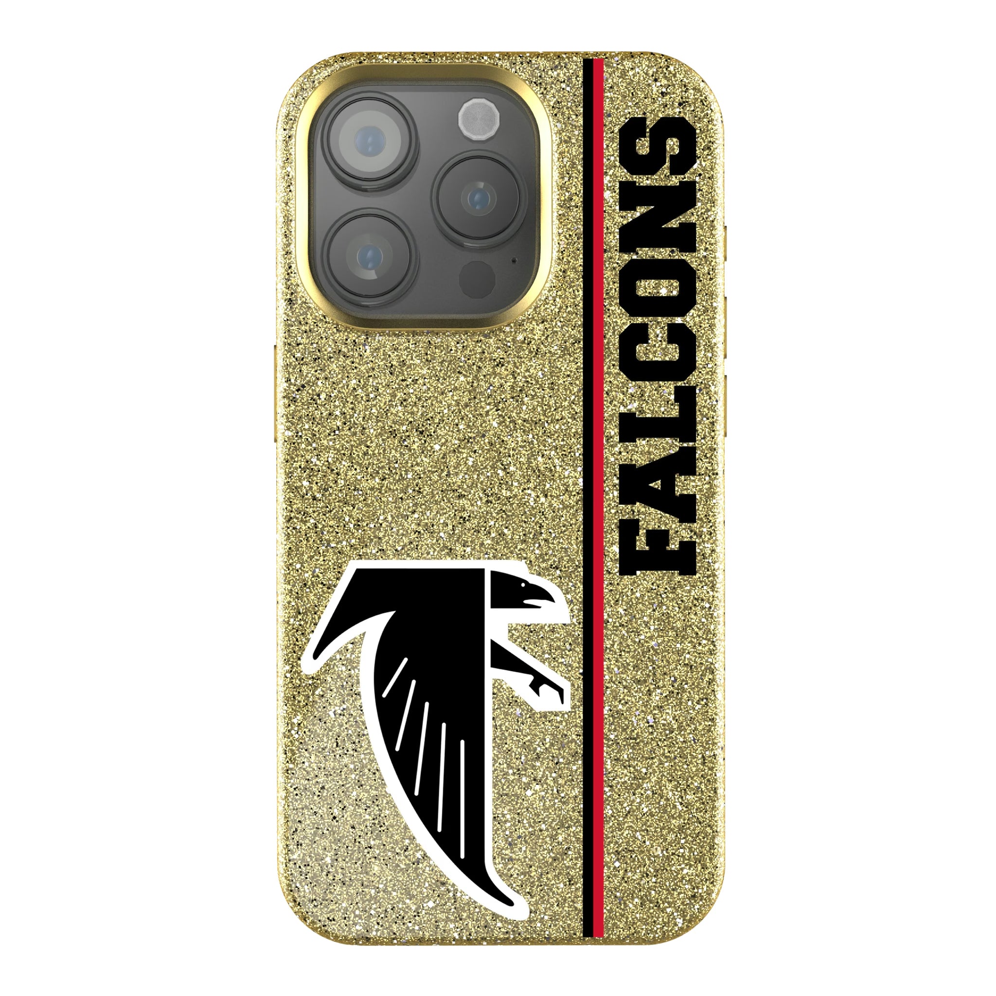 Atlanta Falcons Classic Sidebar iPhone Bling Phone Case for Apple iPhone
