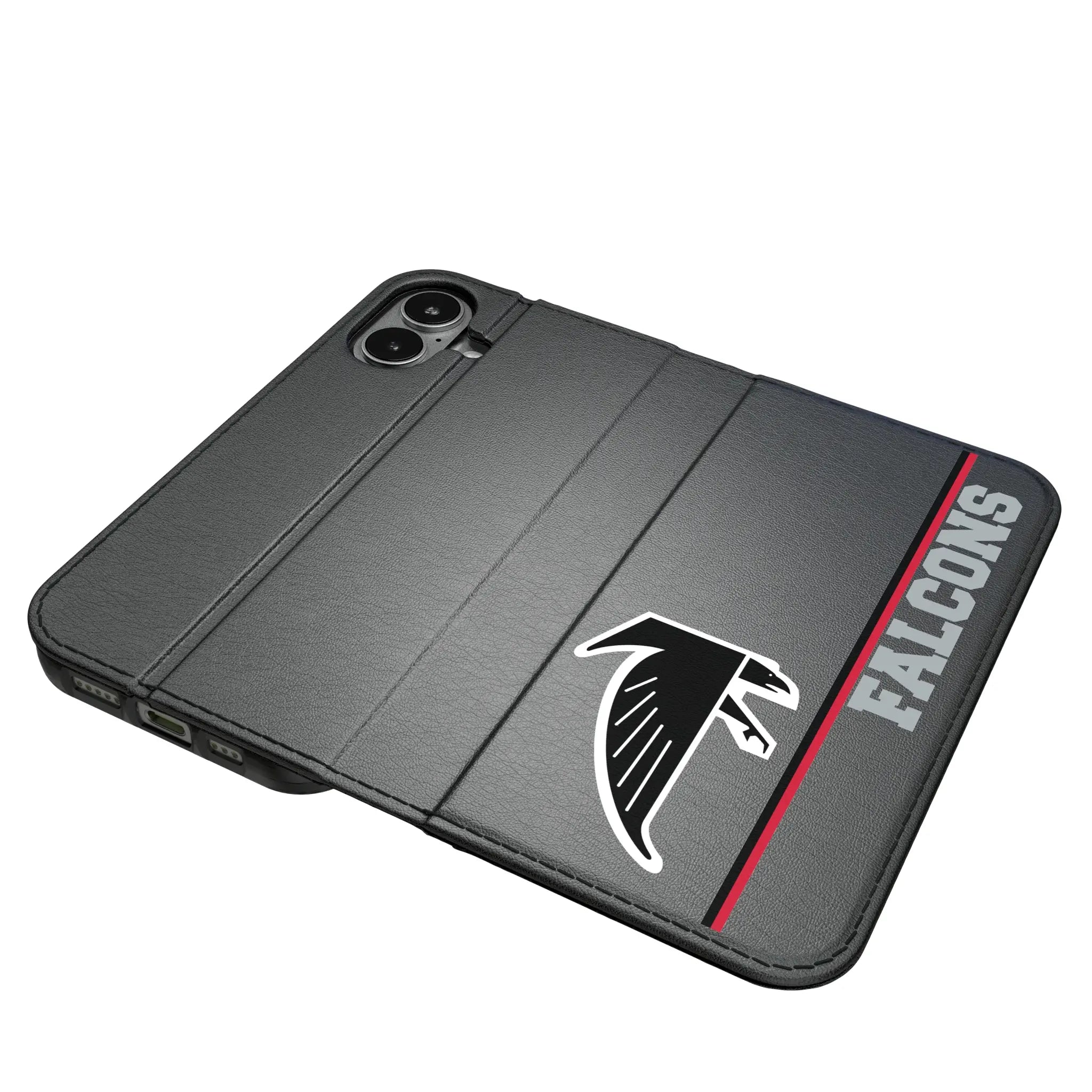 Atlanta Falcons Classic Sidebar iPhone Folio Phone Case for Apple iPhone#Device_iPhone 17