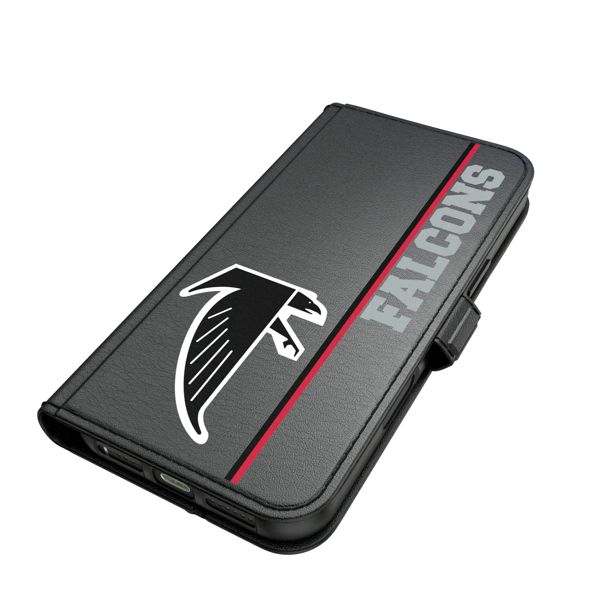 Atlanta Falcons Classic Sidebar iPhone Folio Phone Case for Apple iPhone#Device_iPhone 17 Pro Max