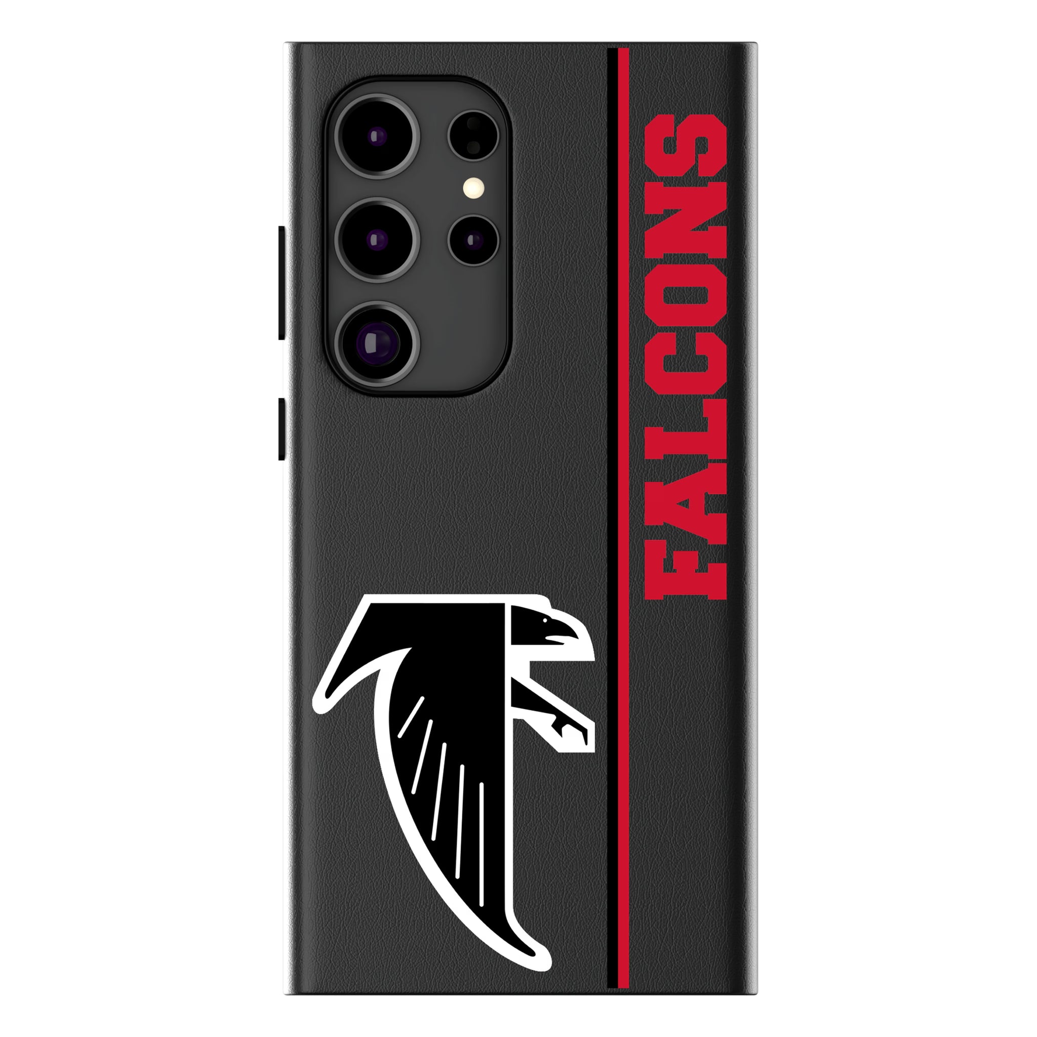 Atlanta Falcons Classic Sidebar Galaxy MagSafe Compatible Phone Case for Samsung Galaxy