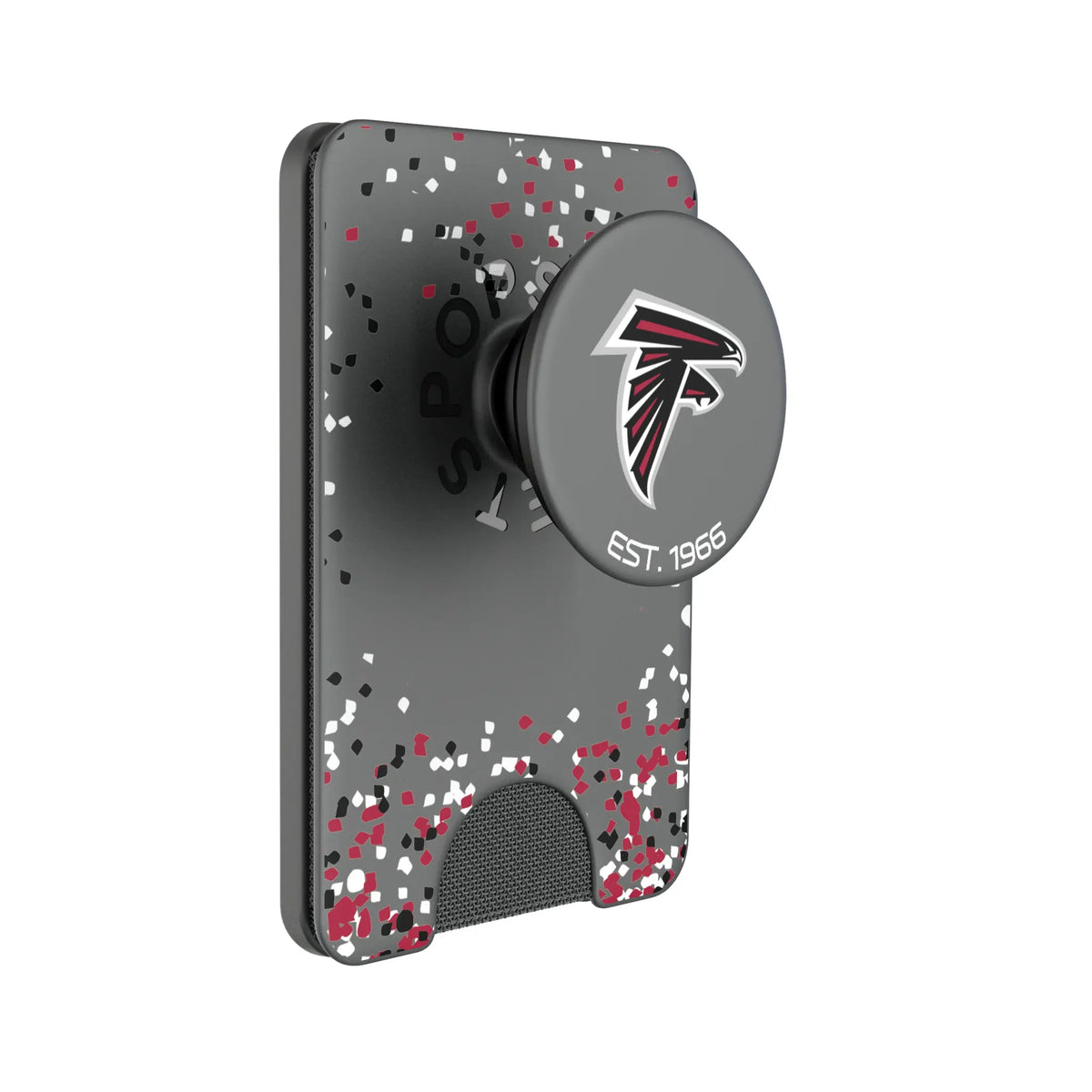 Atlanta Falcons Confetti Popsockets Wallet Magnetic
