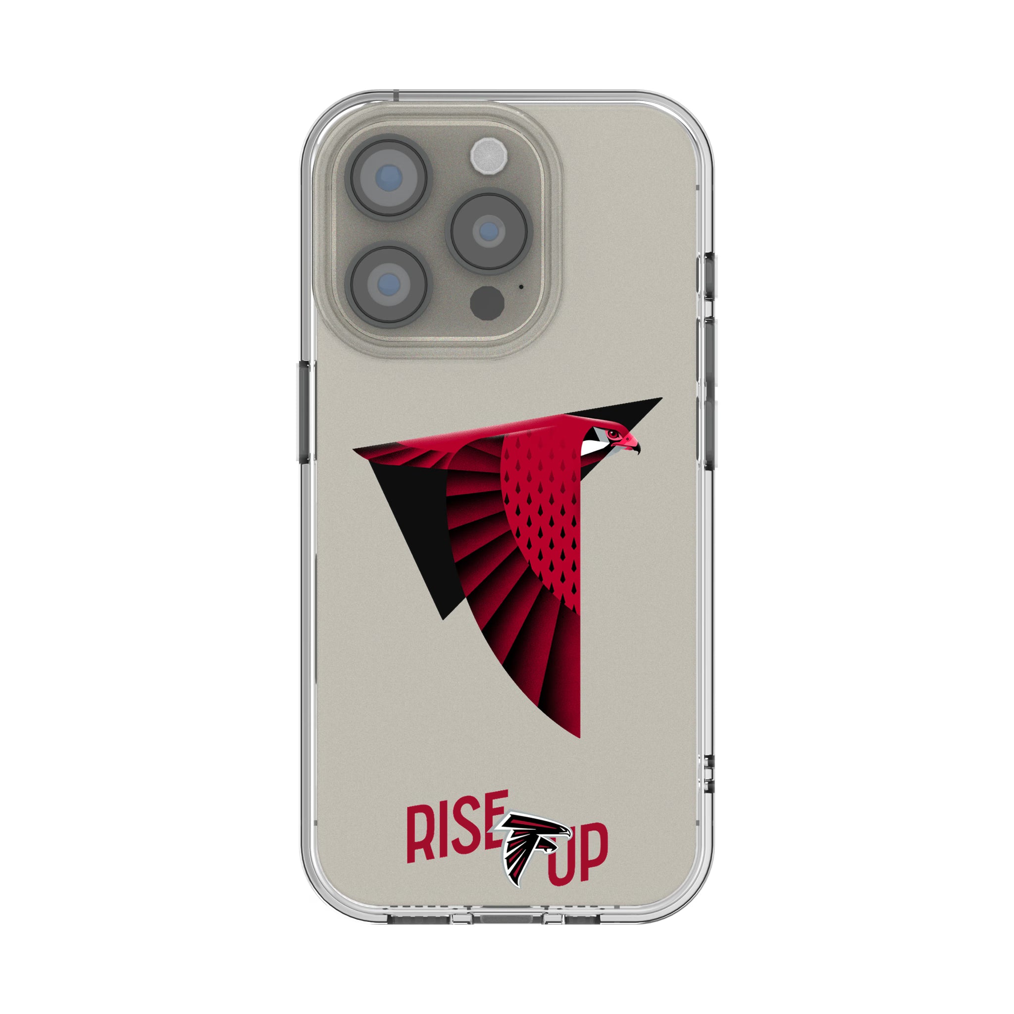Atlanta Falcons Deco iPhone Clear Phone Case for Apple iPhone