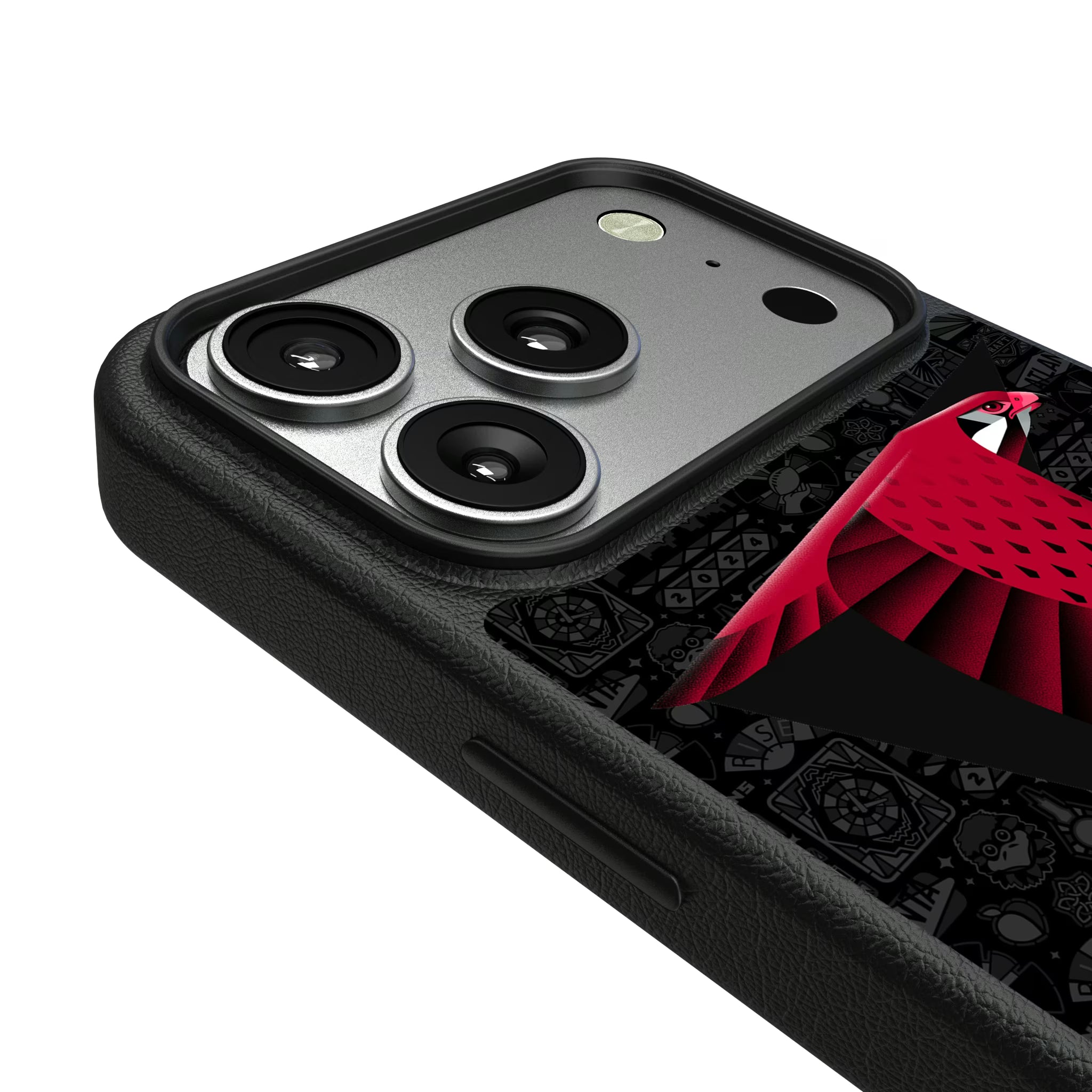Atlanta Falcons Deco iPhone MagSafe Compatible Phone Case for Apple iPhone - Detail#Device_iPhone 17 Pro