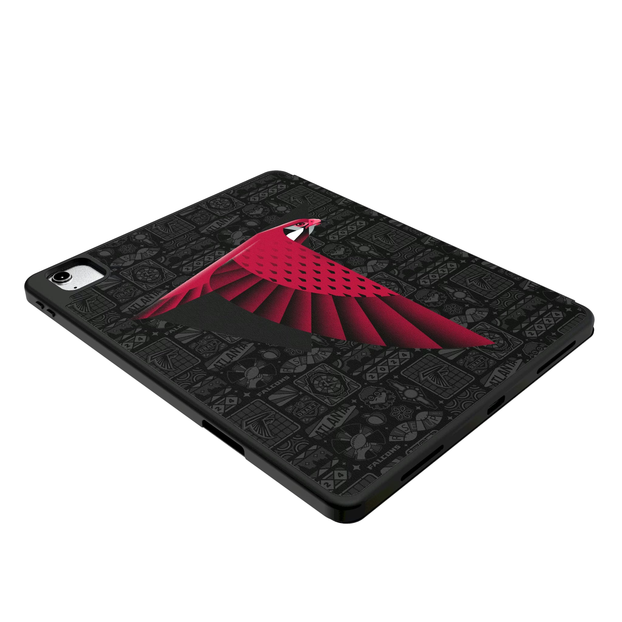 Atlanta Falcons Deco iPad Tablet Case for Apple iPad - Isometric View