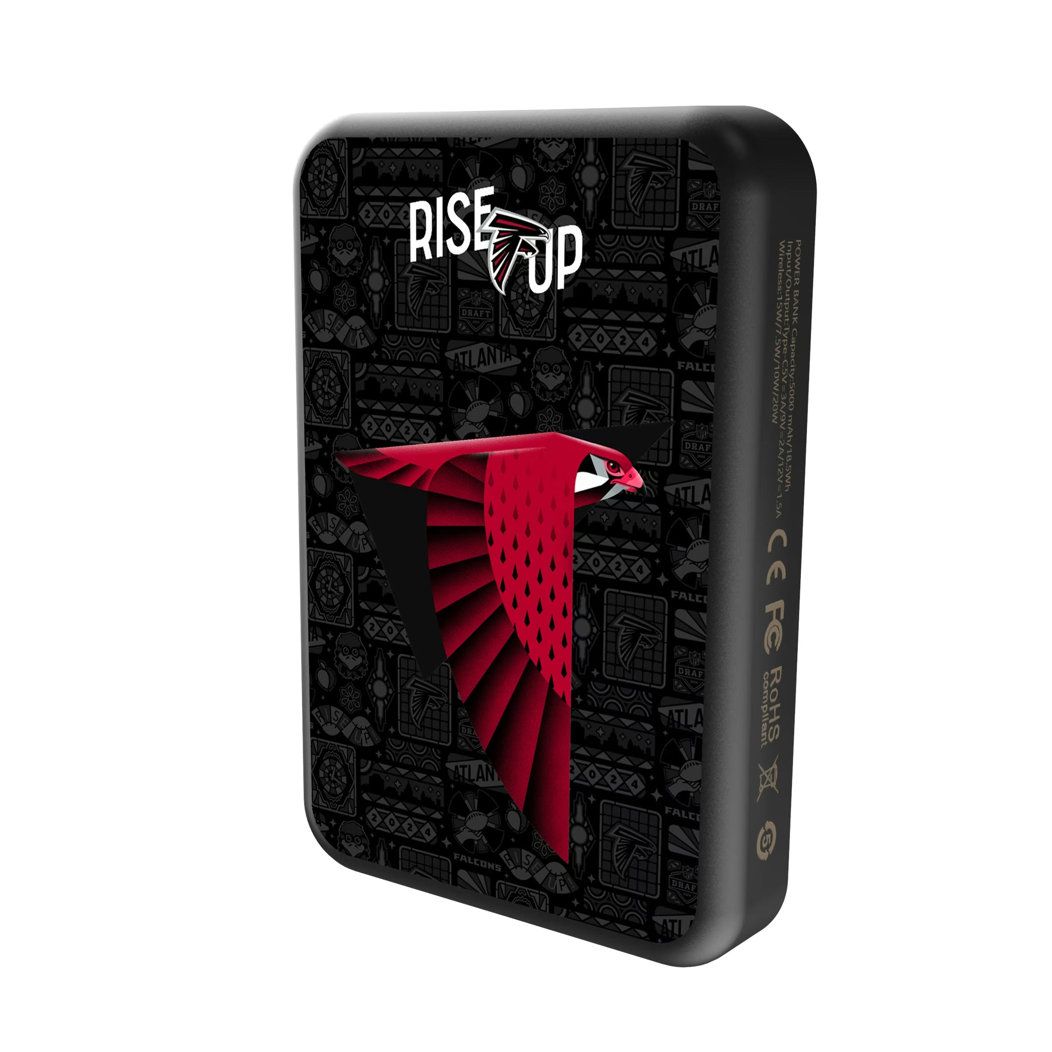 Atlanta Falcons Deco Wireless Mag Power Bank