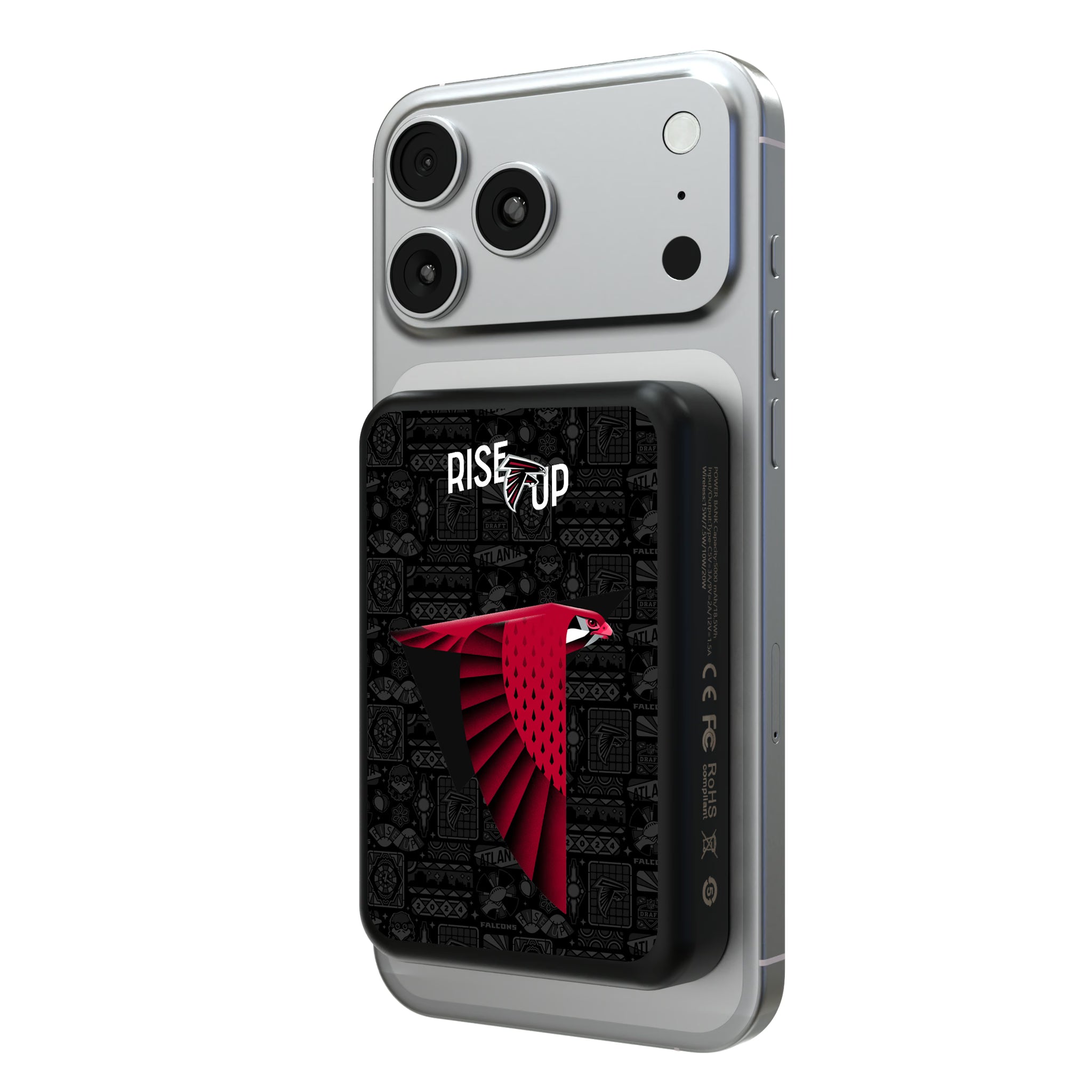Atlanta Falcons Deco Wireless Mag Power Bank