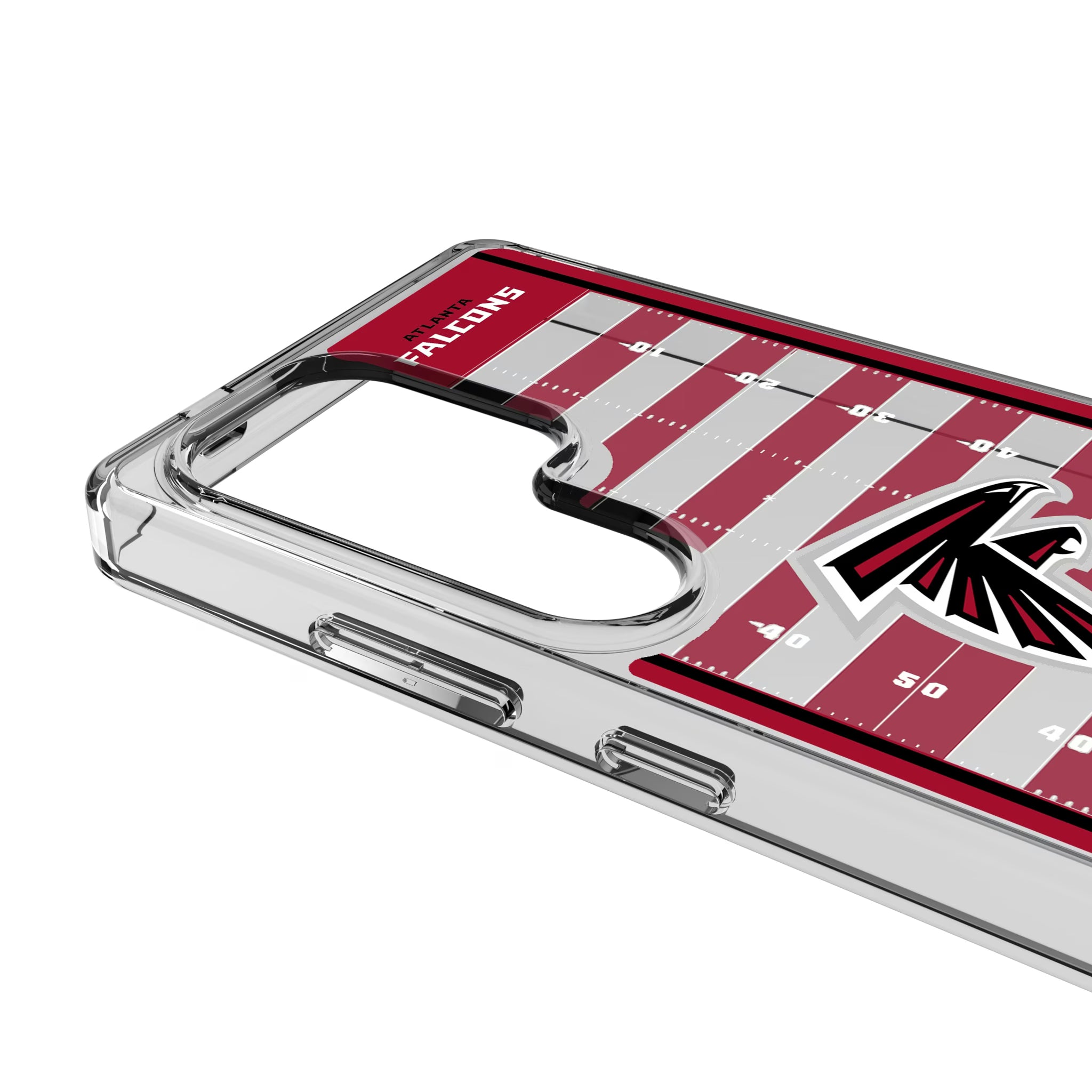 Atlanta Falcons Field Galaxy Clear Phone Case for Samsung Galaxy - Detail