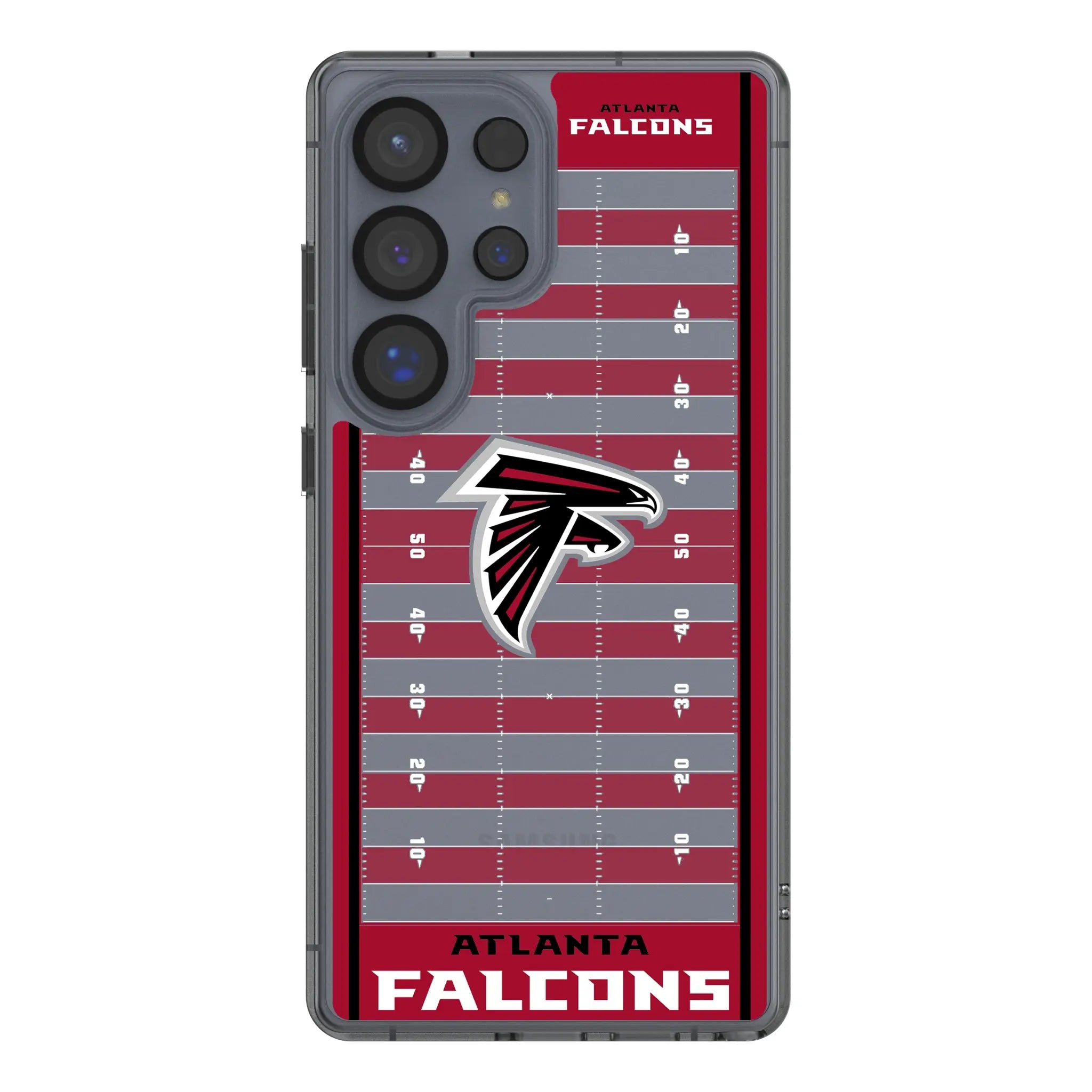 Atlanta Falcons Field Galaxy Clear Phone Case for Samsung Galaxy#Device_Galaxy S25 Ultra