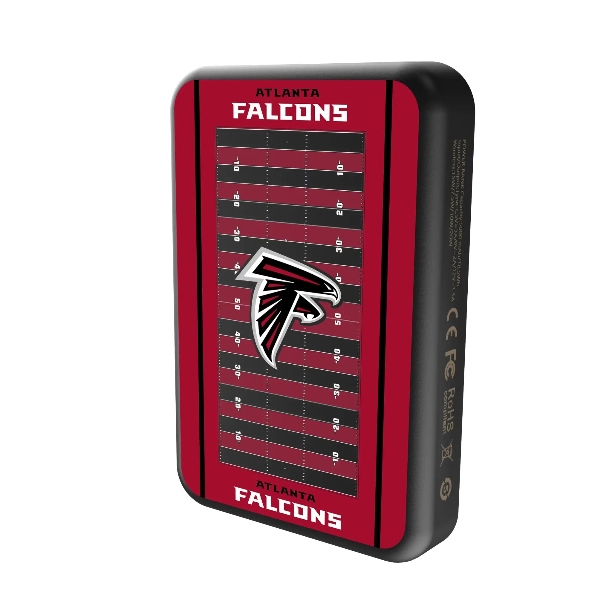 Atlanta Falcons Field Wireless Mag Power Bank