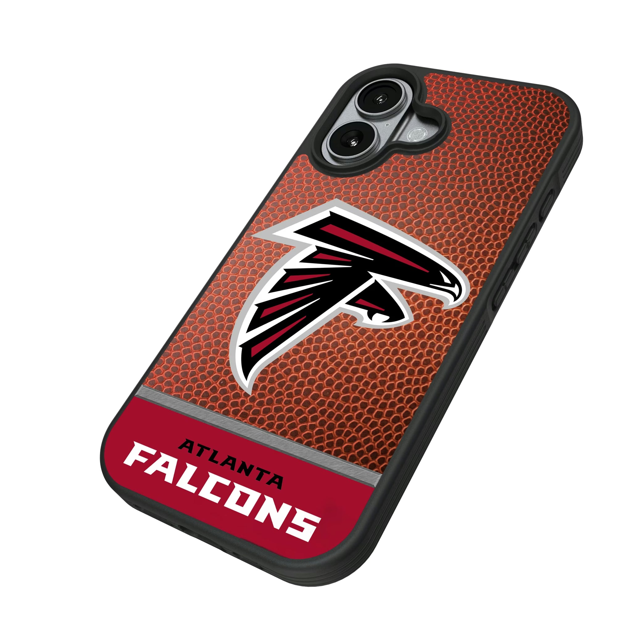 Atlanta Falcons Football Wordmark iPhone Bump Phone Case for Apple iPhone - Isometric View#Device_iPhone 17
