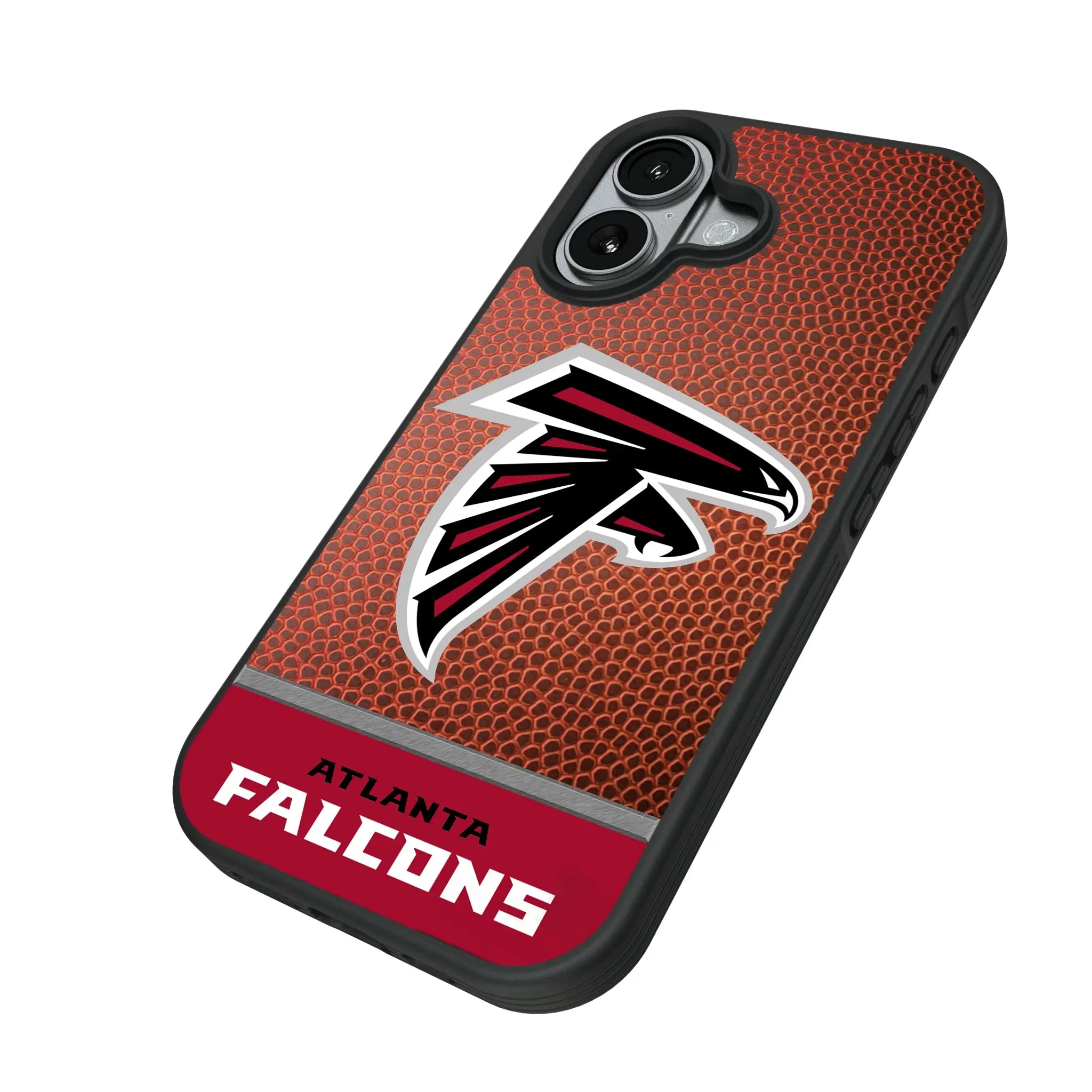 Atlanta Falcons Football Wordmark iPhone Bump Phone Case for Apple iPhone - Isometric View#Device_iPhone 17