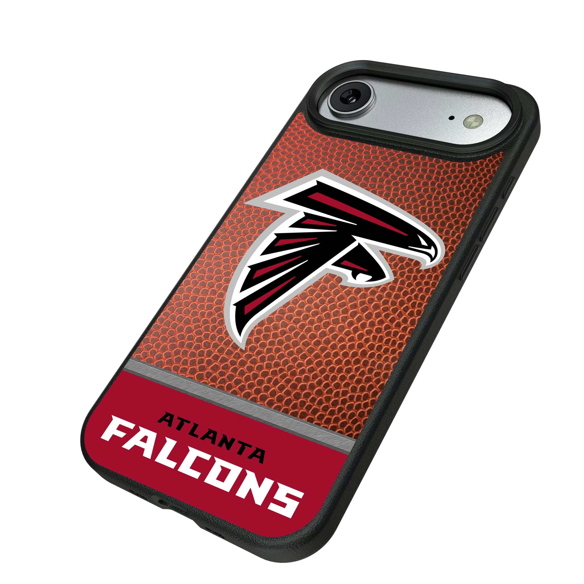 Atlanta Falcons Football Wordmark iPhone MagSafe Compatible Phone Case for Apple iPhone - Isometric View#Device_iPhone Air