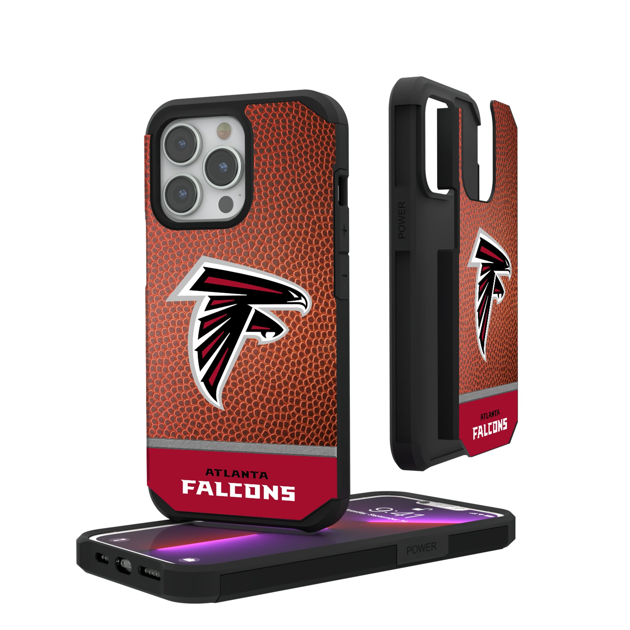 Atlanta Falcons Football Wordmark iPhone Rugged Phone Case for Apple iPhone