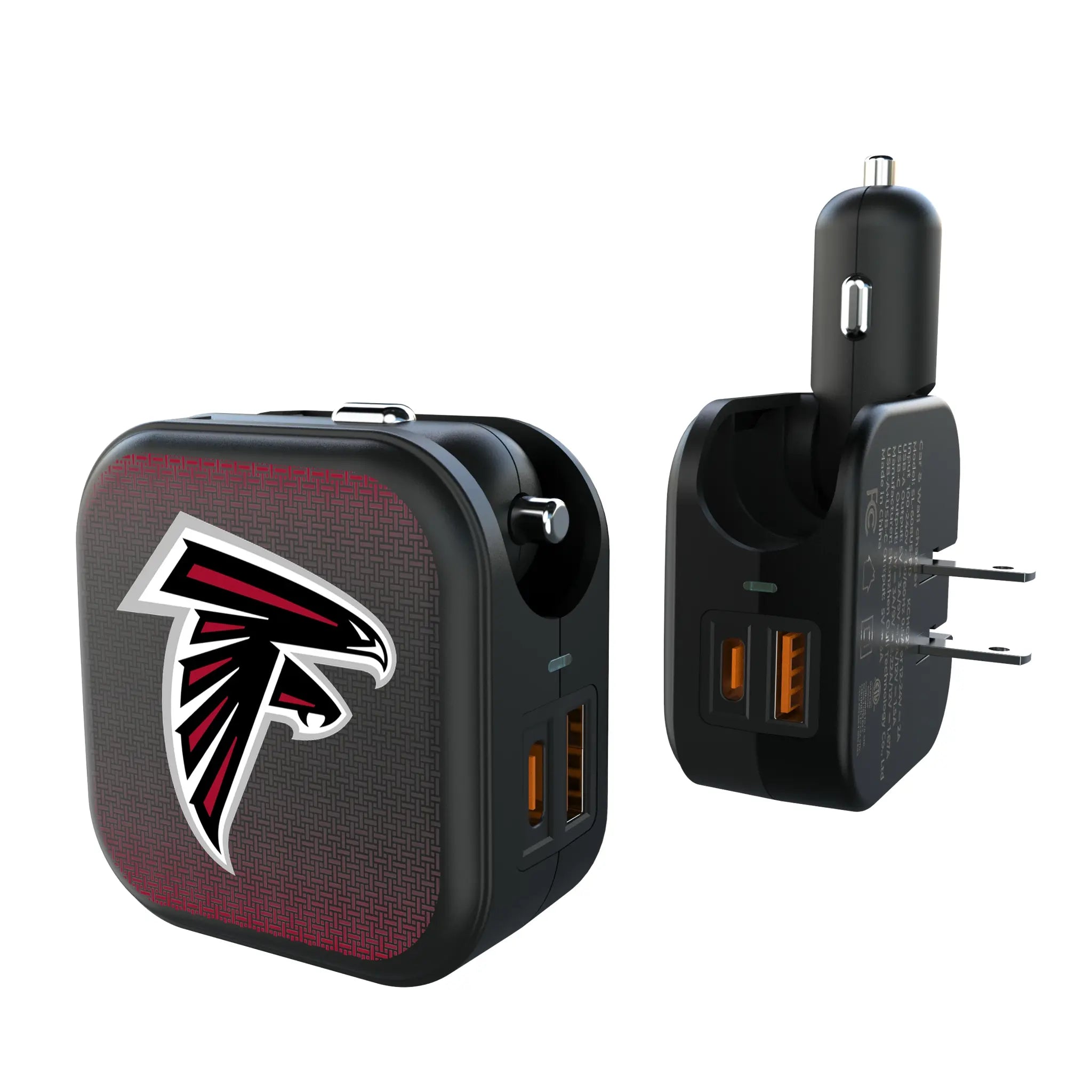Atlanta Falcons Linen 2 in 1 USB A/C Charger