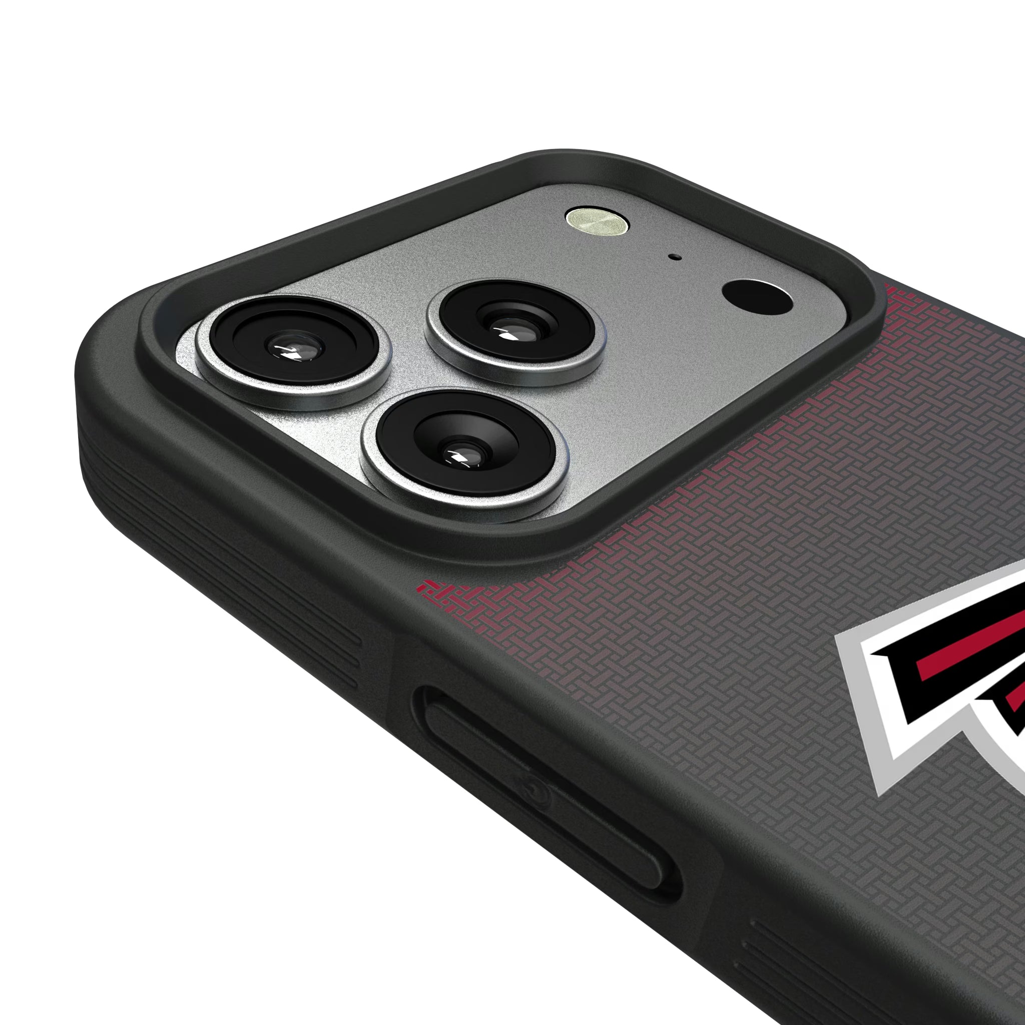 Atlanta Falcons Linen iPhone Bump Phone Case for Apple iPhone - Detail#Device_iPhone 17 Pro