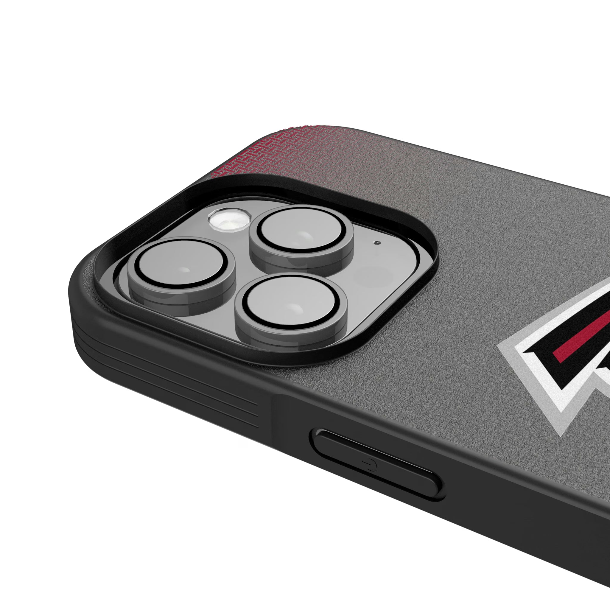 Atlanta Falcons Linen iPhone Bump Phone Case for Apple iPhone - Detail